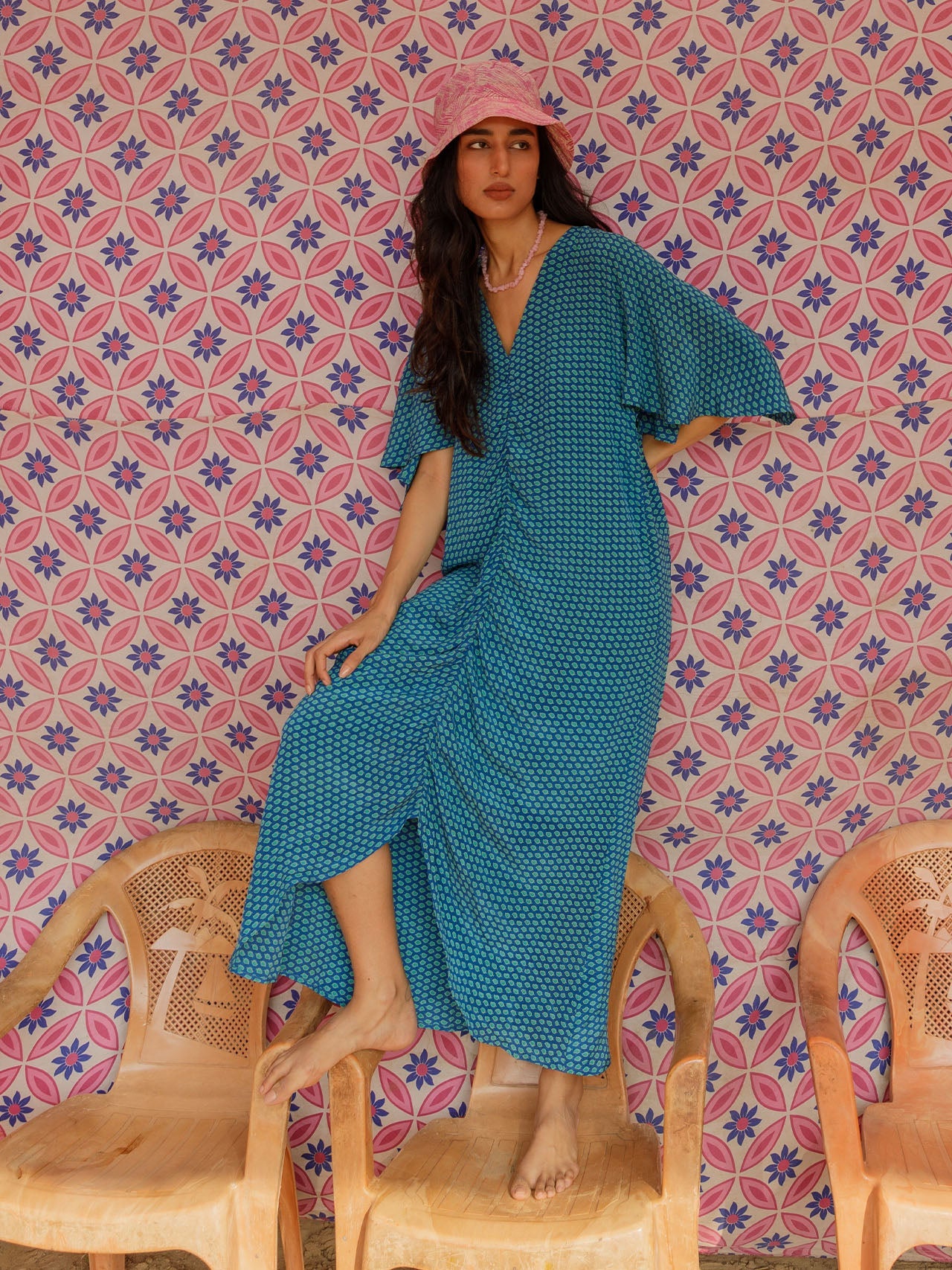 Lottie SILK Caftan - Sale