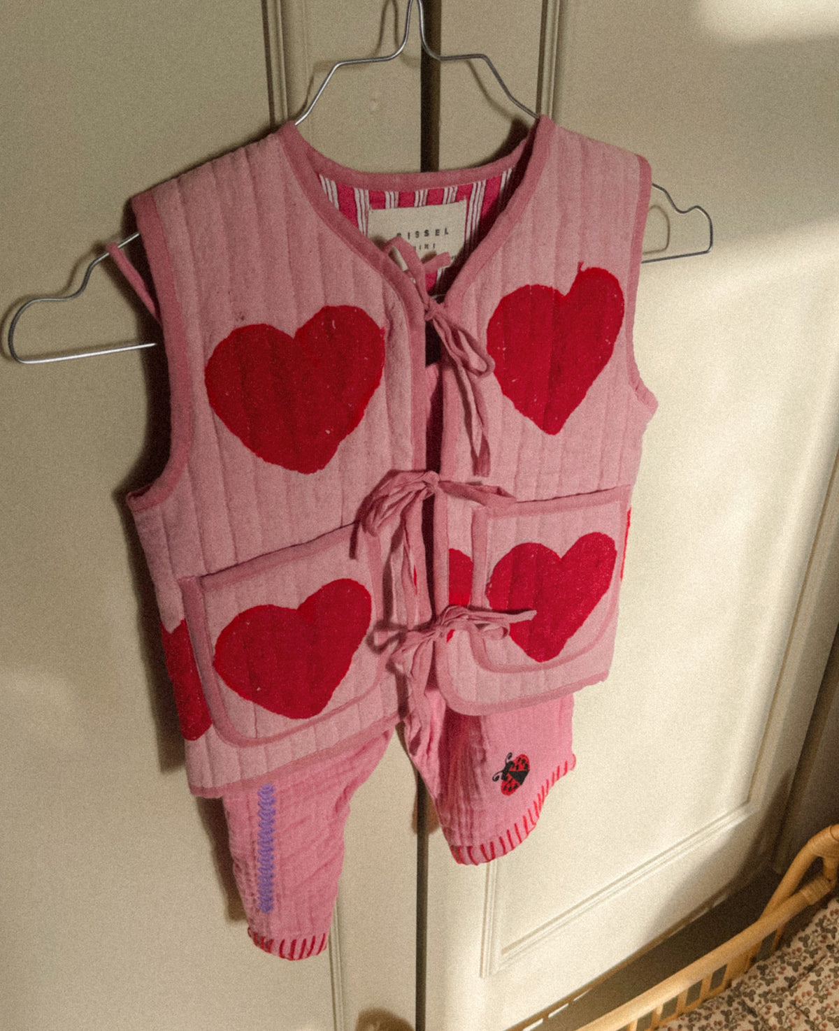 Honey MINI Vest - Red Heart