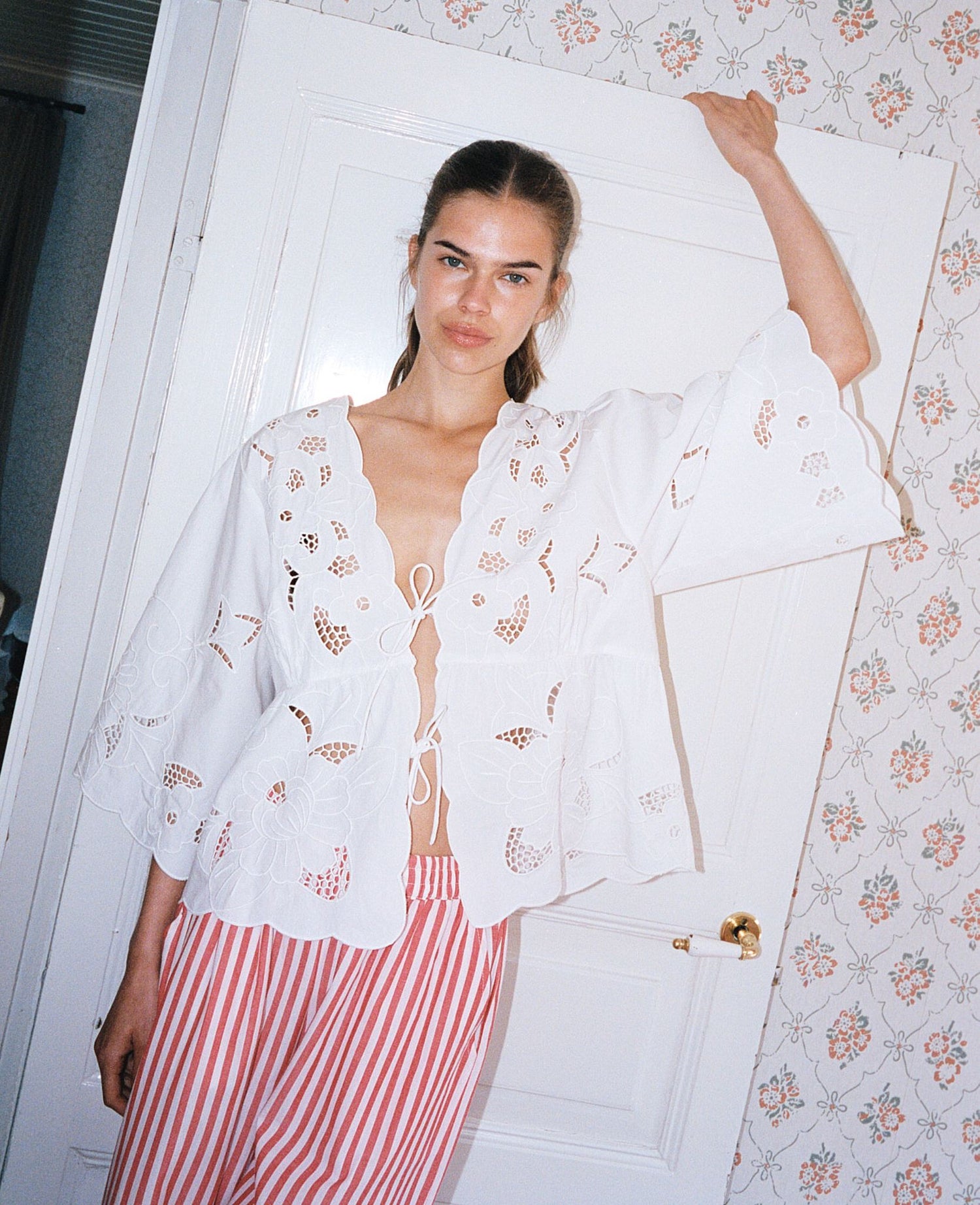 Adeline Top - Ecru
