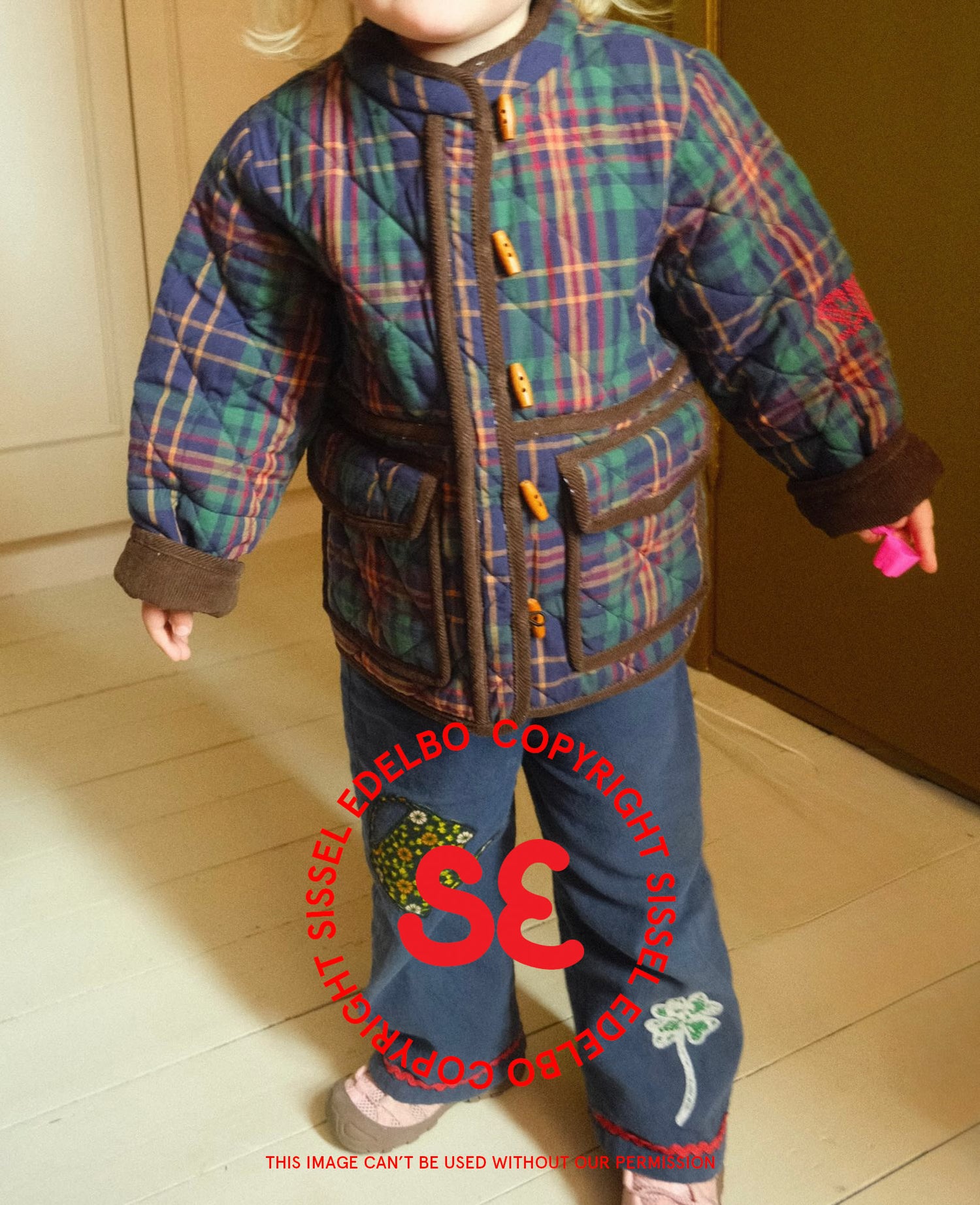 Adriane MINI Jacket - Green Checks