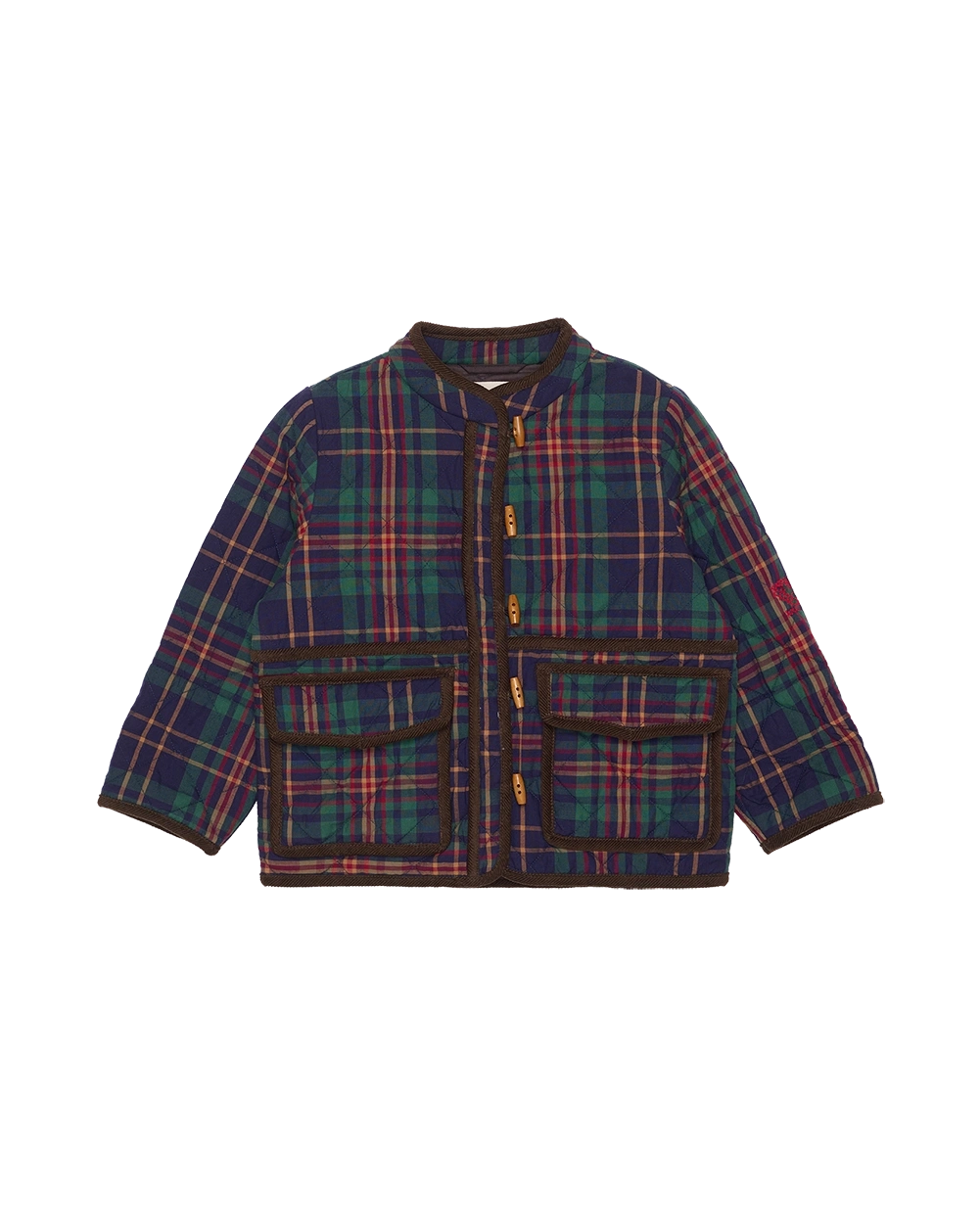 Adriane MINI Jacket - Green Checks