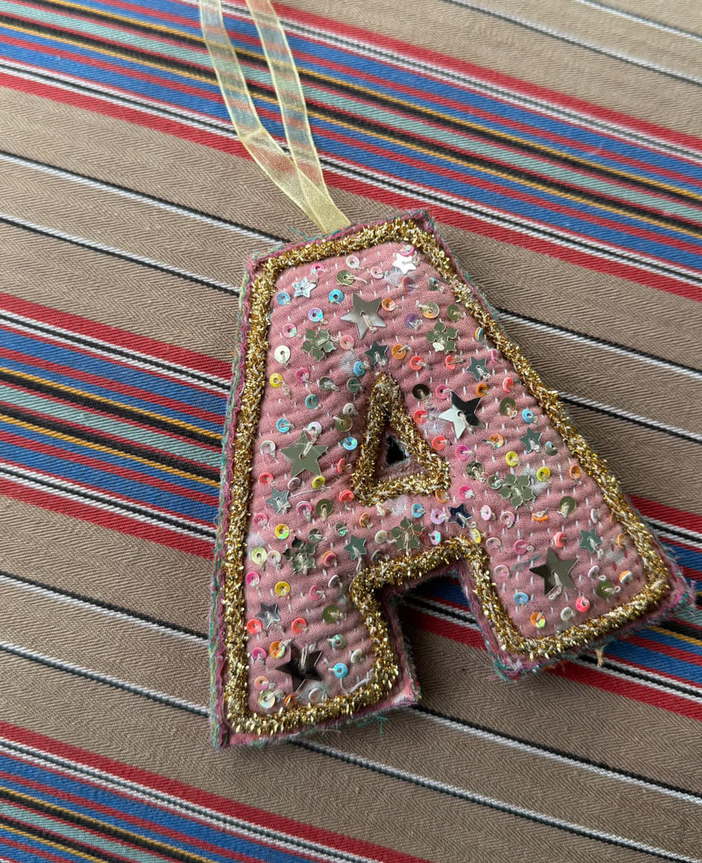 Alphabet Ornament - A