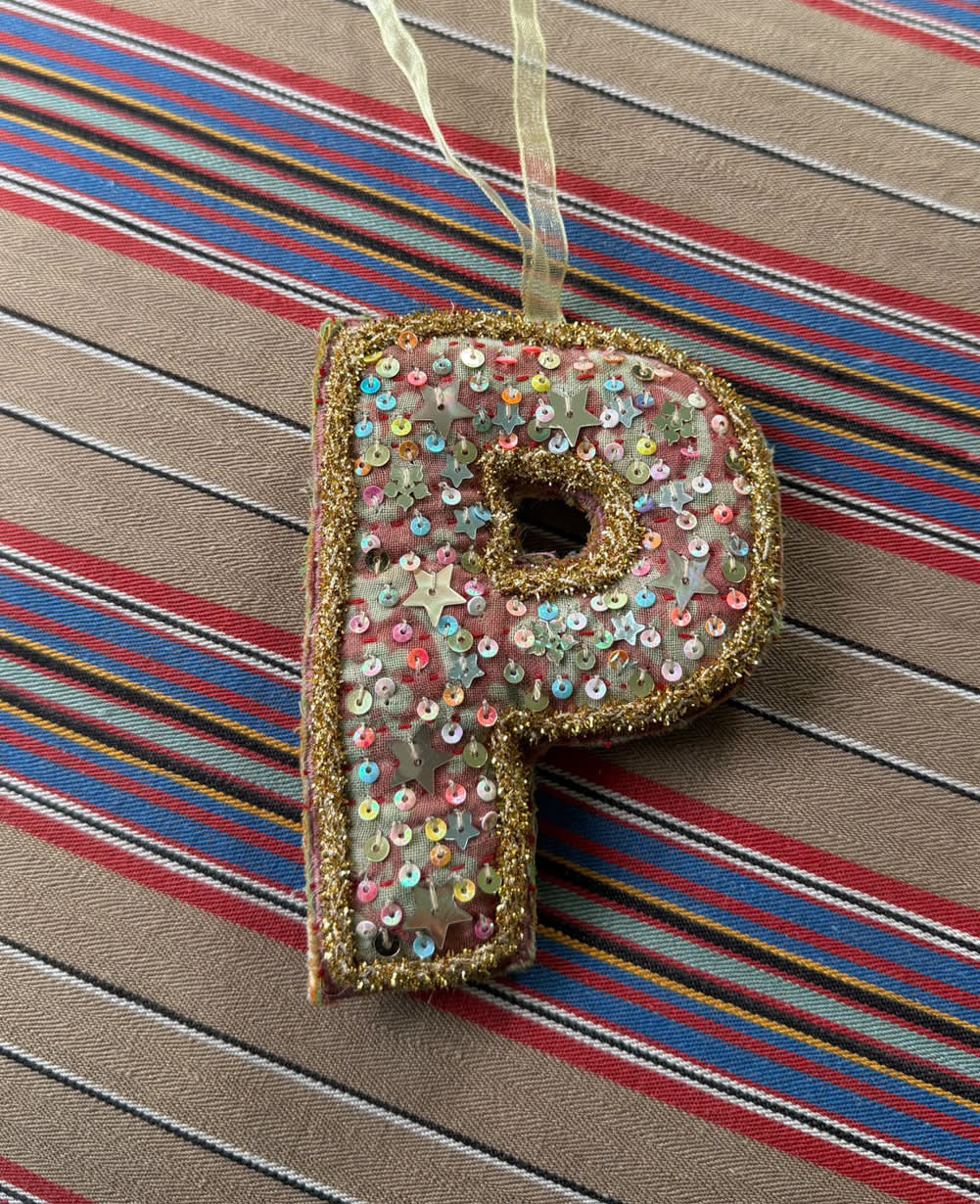 Alphabet Ornament - P