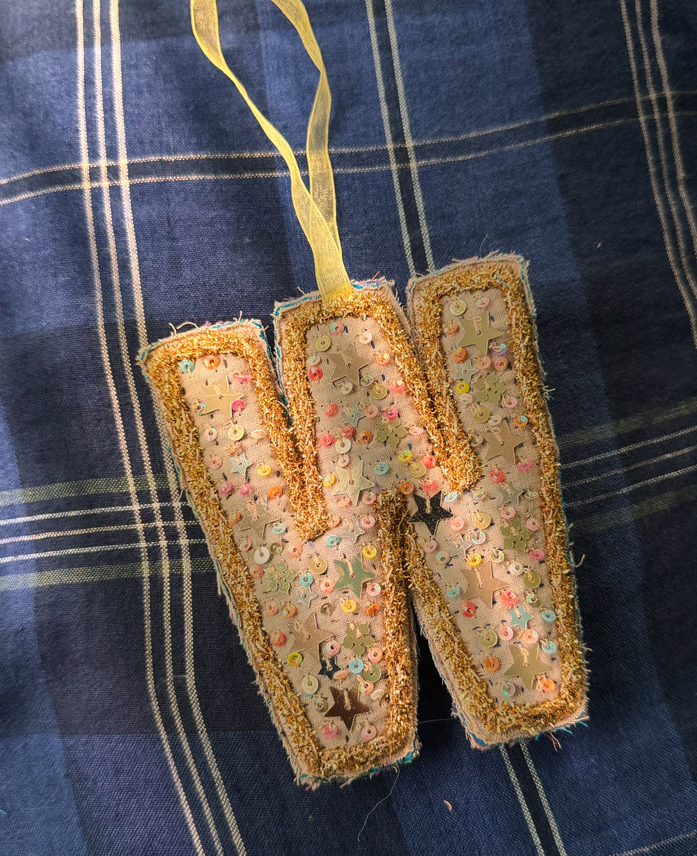 Alphabet Ornament - W
