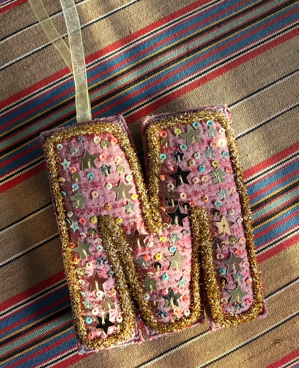 Alphabet Ornament - M