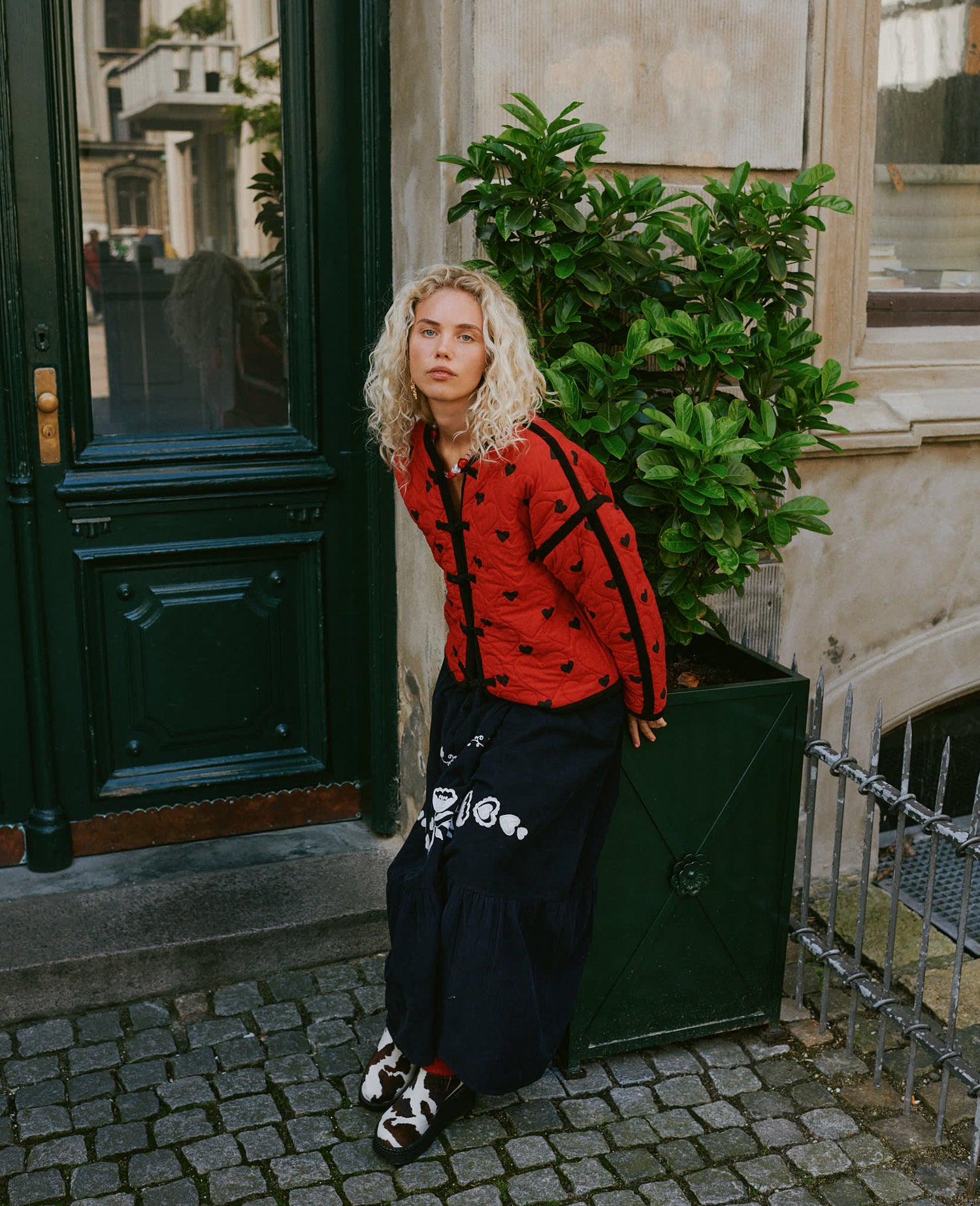 Amora Jacket - Dark Red