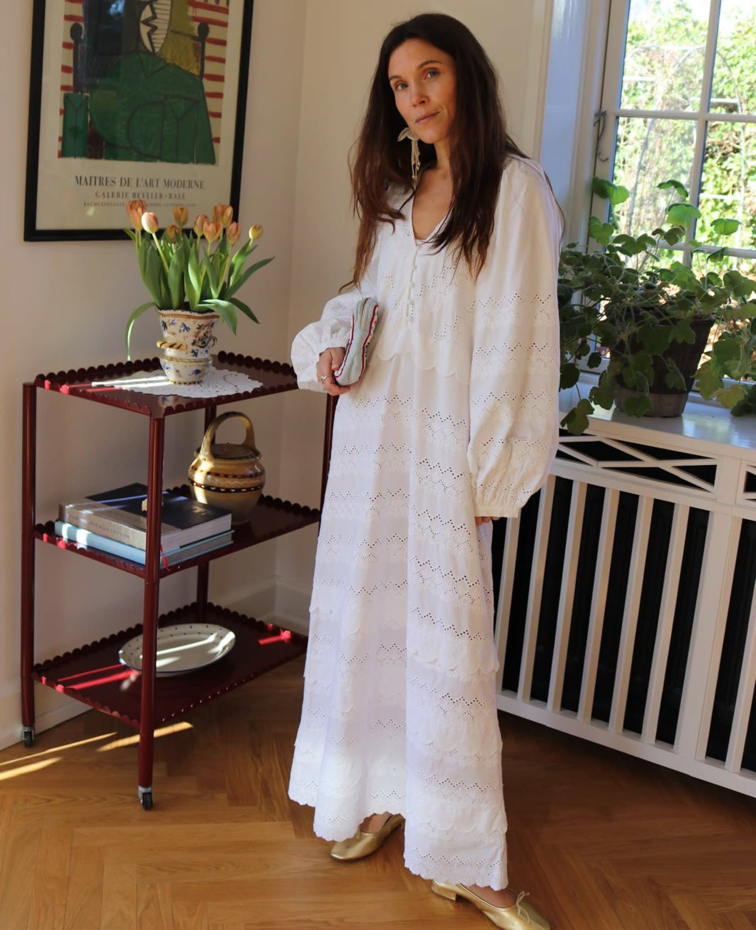 Anine Dress - Ecru
