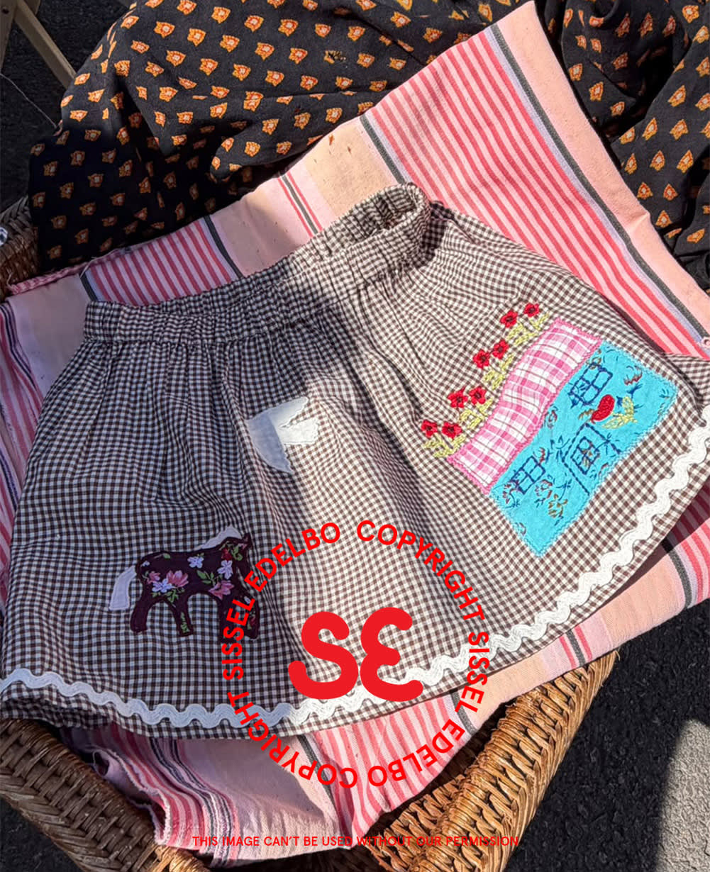 Barbera MINI Skirt - Brown Check