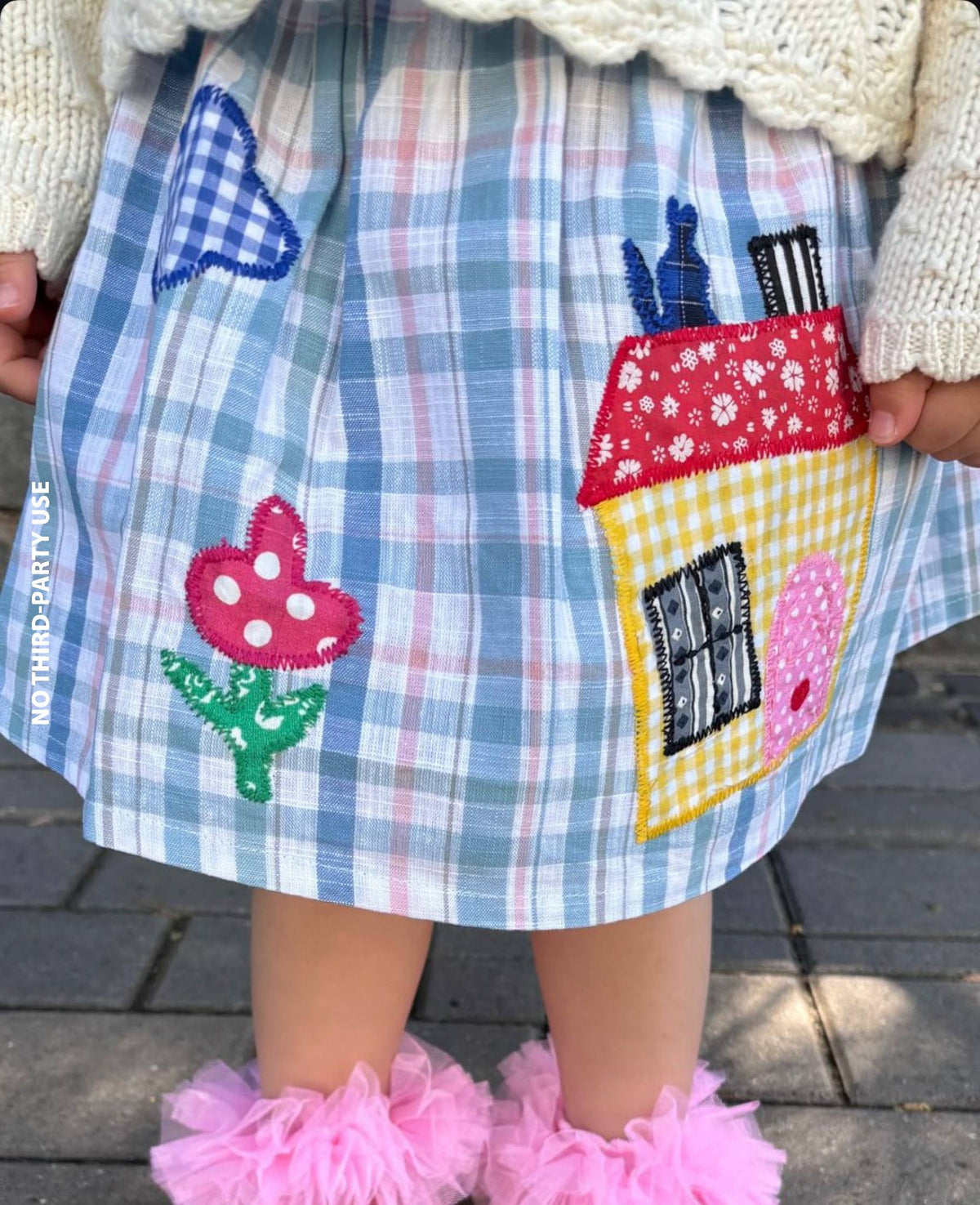 Barbera MINI Skirt - Pastel Checks