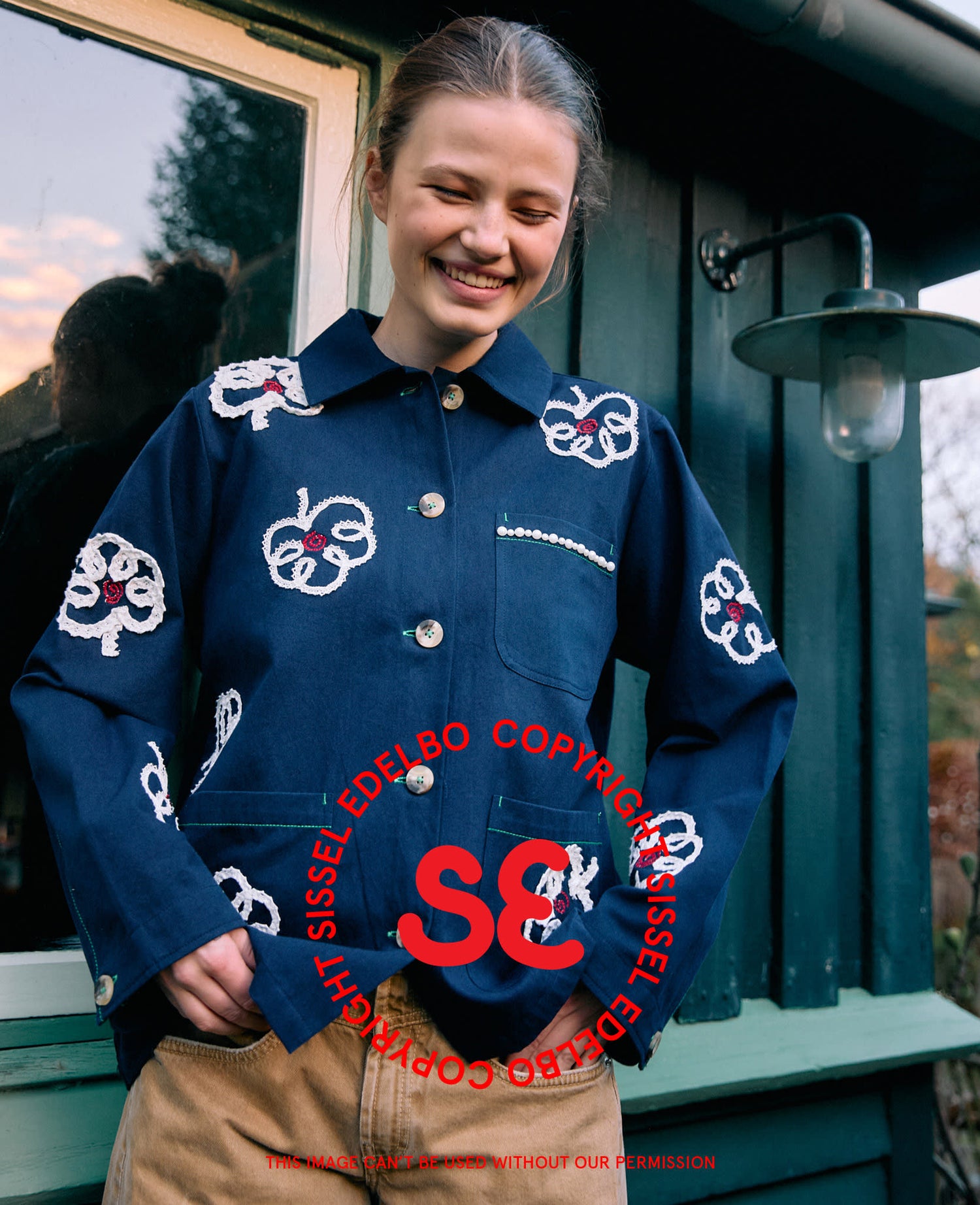 Bea Jacket - Navy