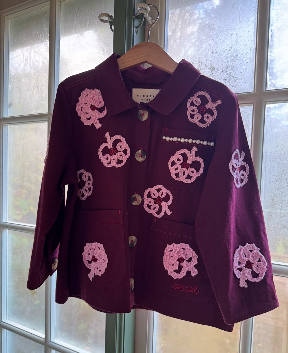 Bea MINI Jacket - Burgundy
