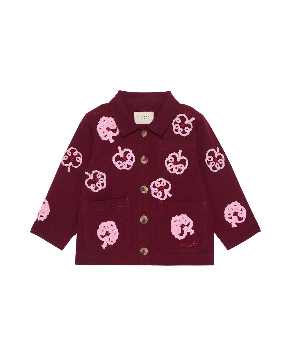 Bea MINI Jacket - Burgundy