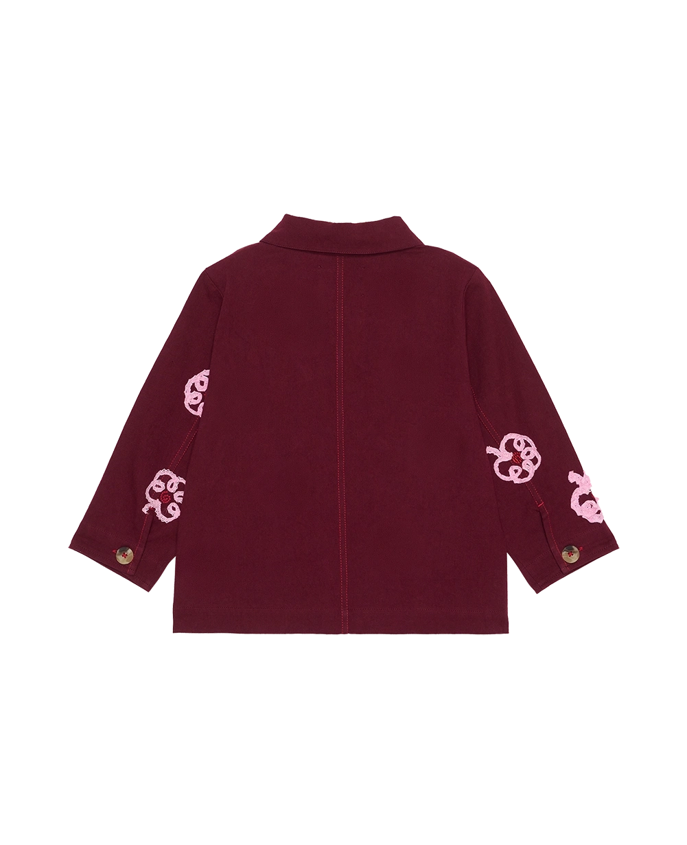 Bea MINI Jacket - Burgundy