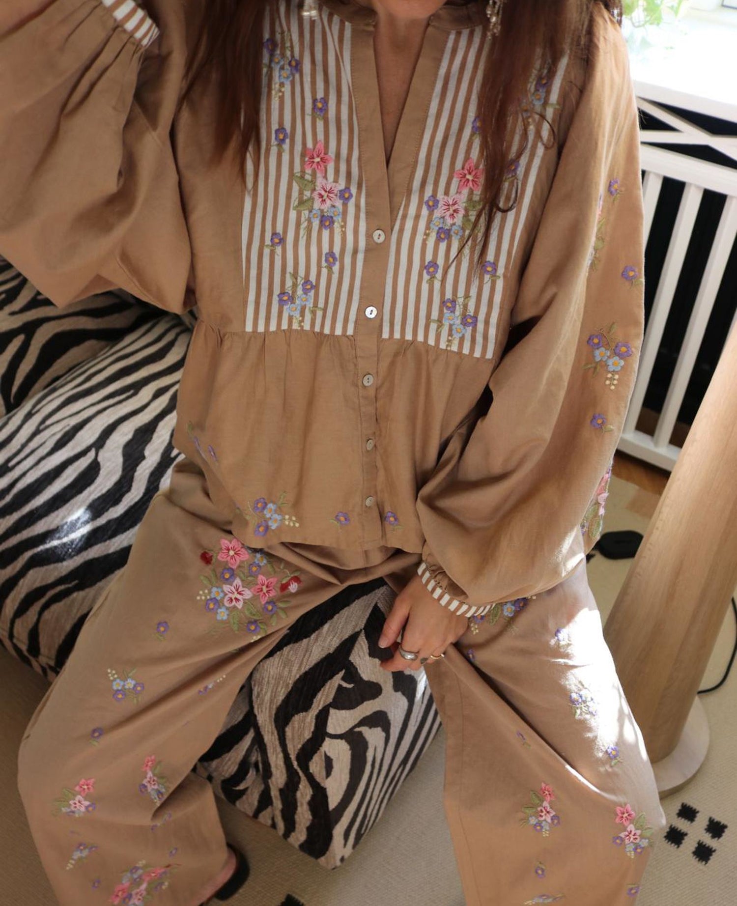 Bellisima Pants - Light Hazel