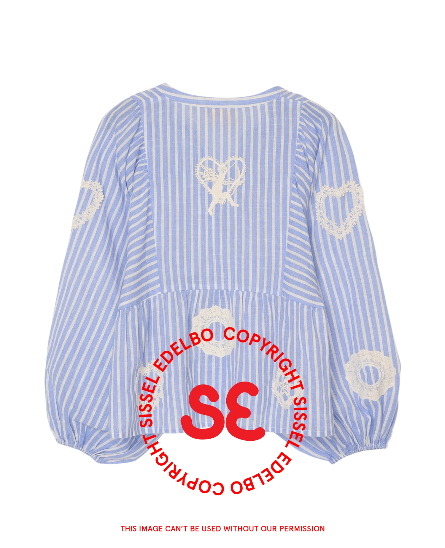 Belma Shirt - Blue Stripes