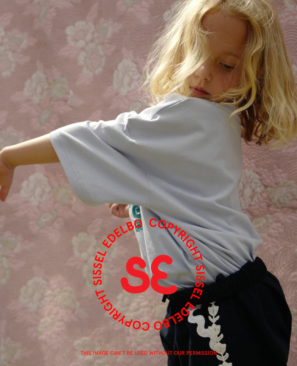 Billie MINI T-Shirt - Blue Flower