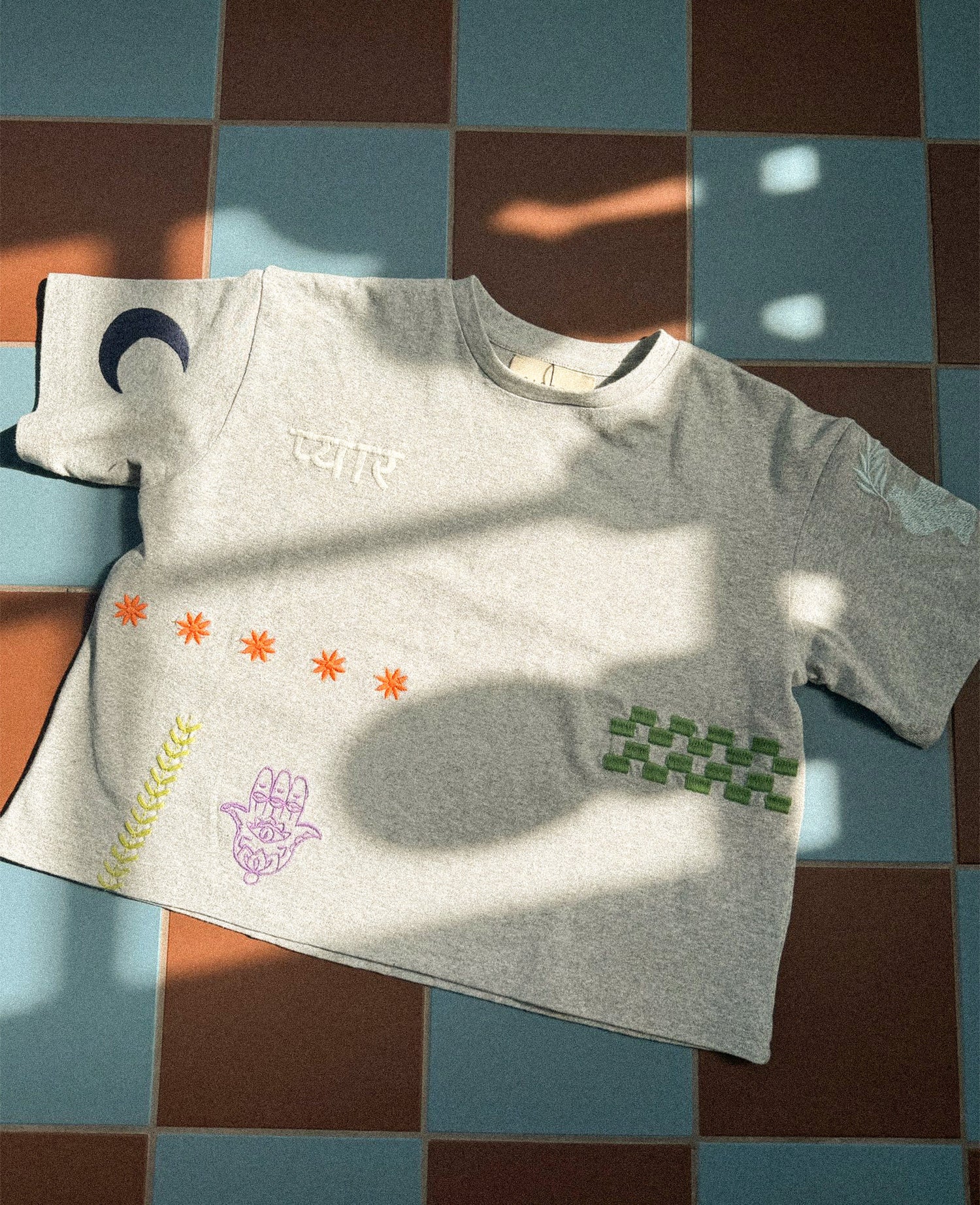 Billie MINI T-shirt - Grey Melange