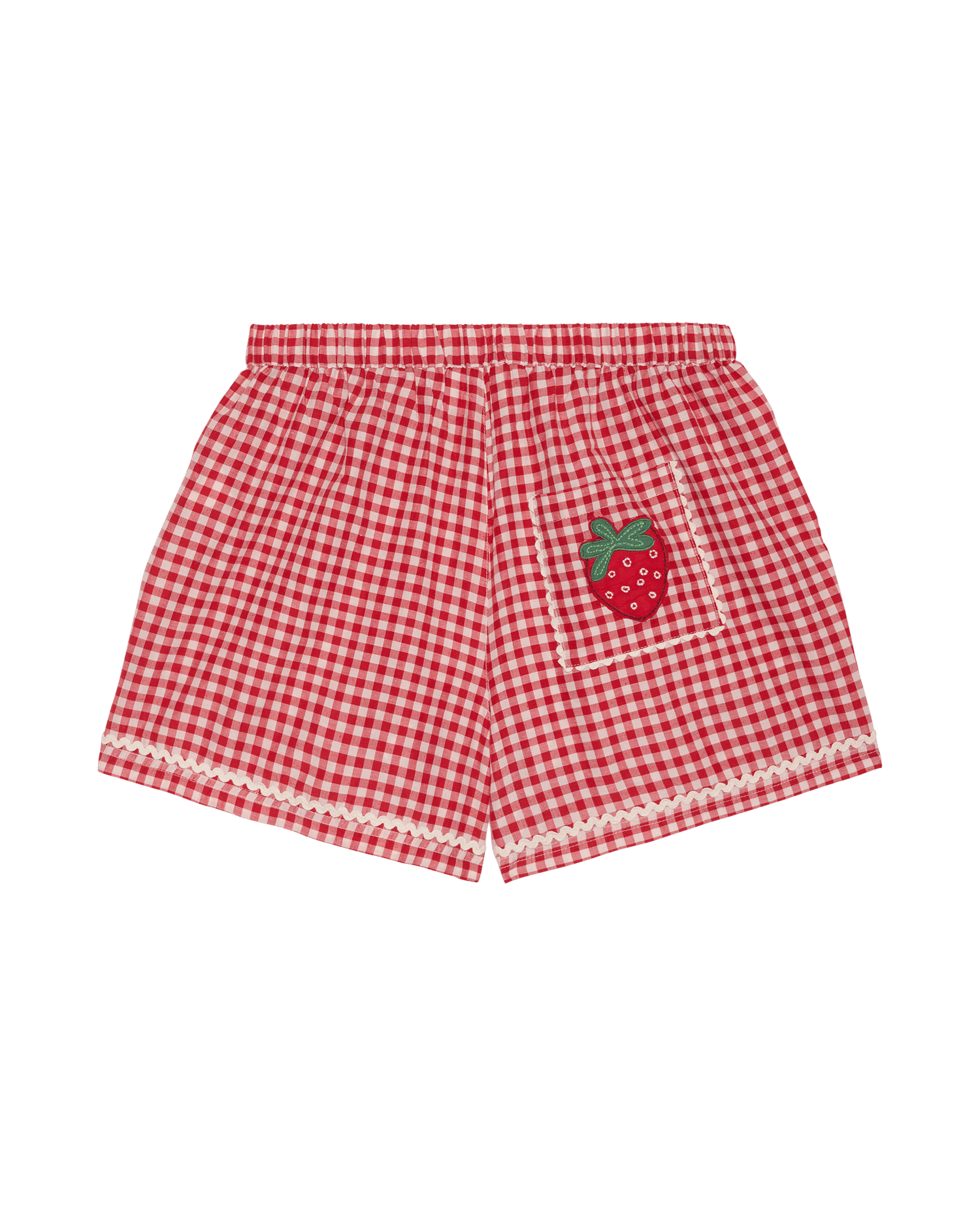 Bobbie Shorts - Red Checks