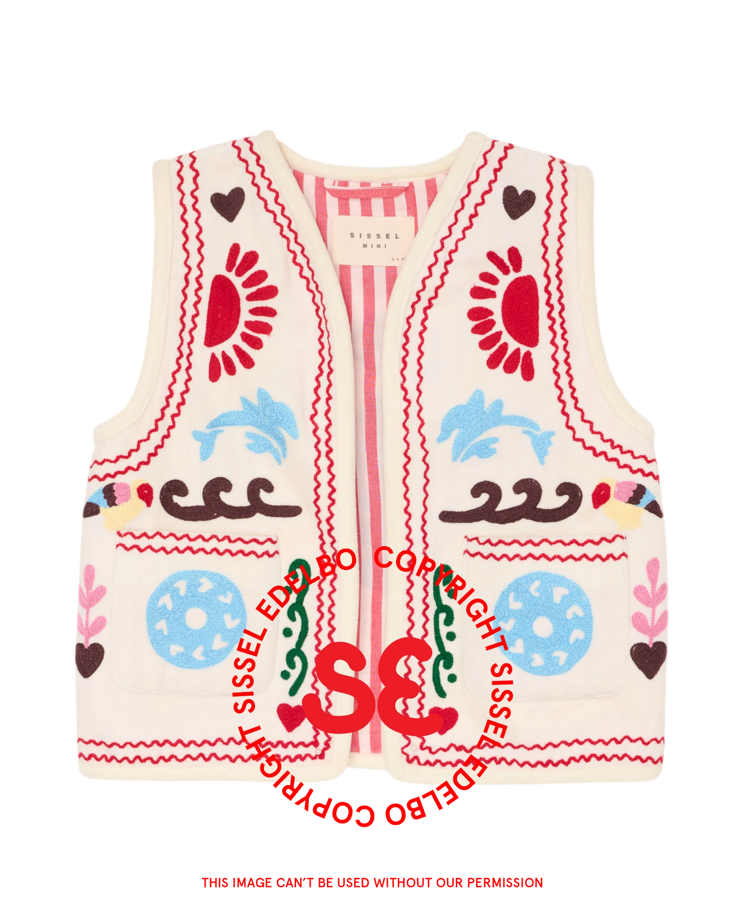 Caia MINI Vest - Light Yellow