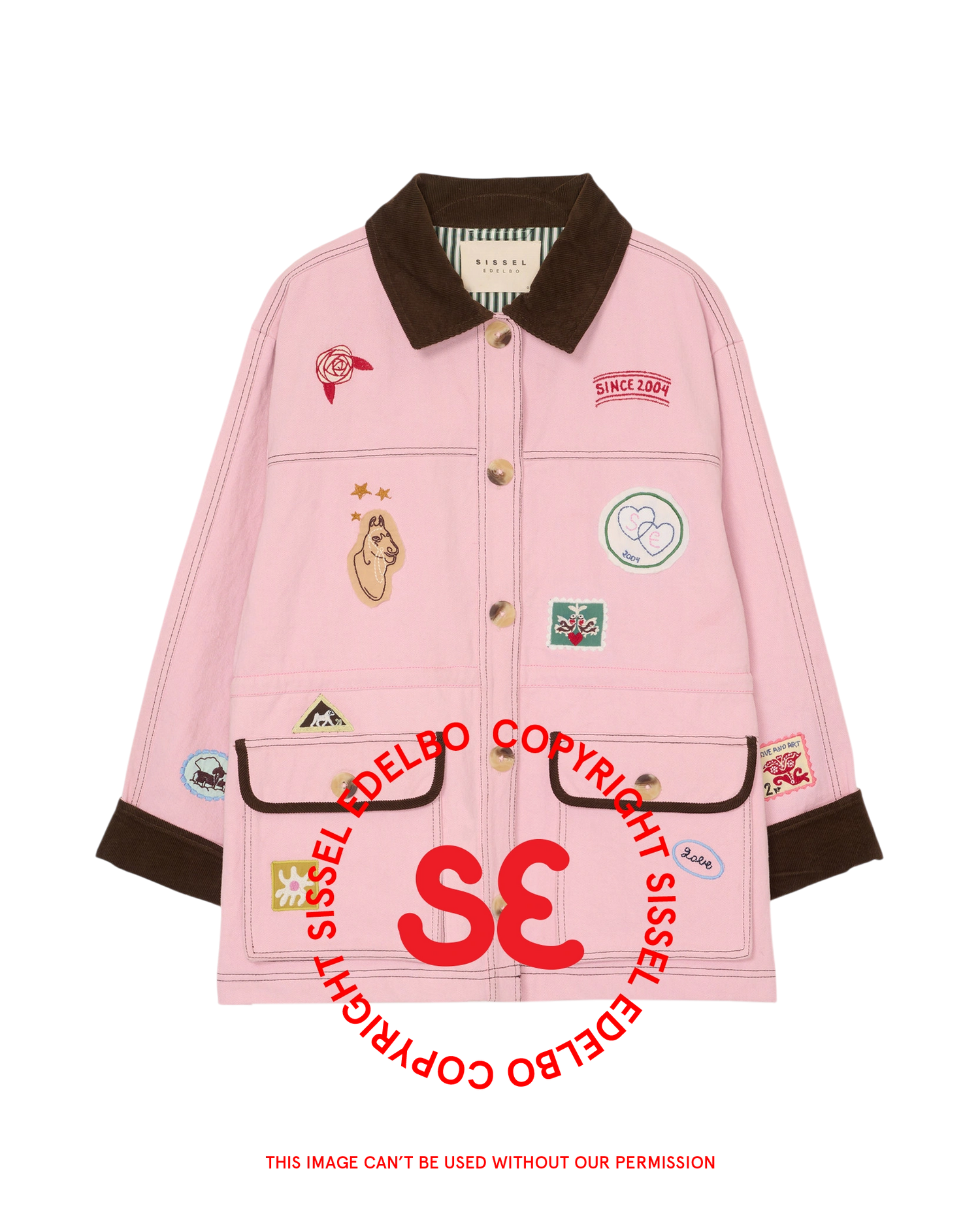 Cara Jacket - Pearl Pink