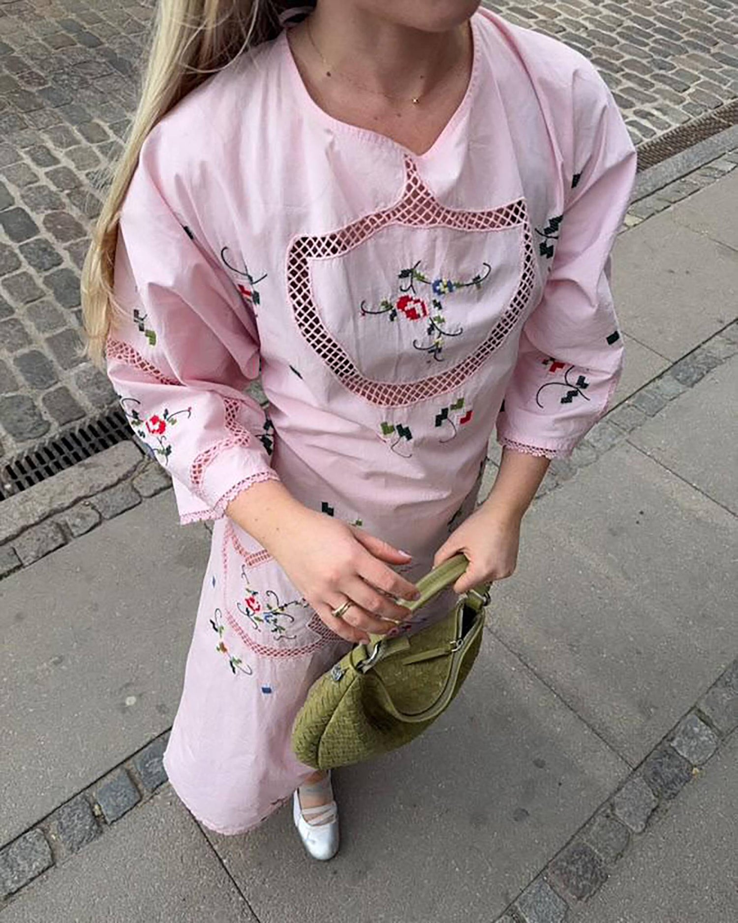 Clematis Dress - Dull Rose