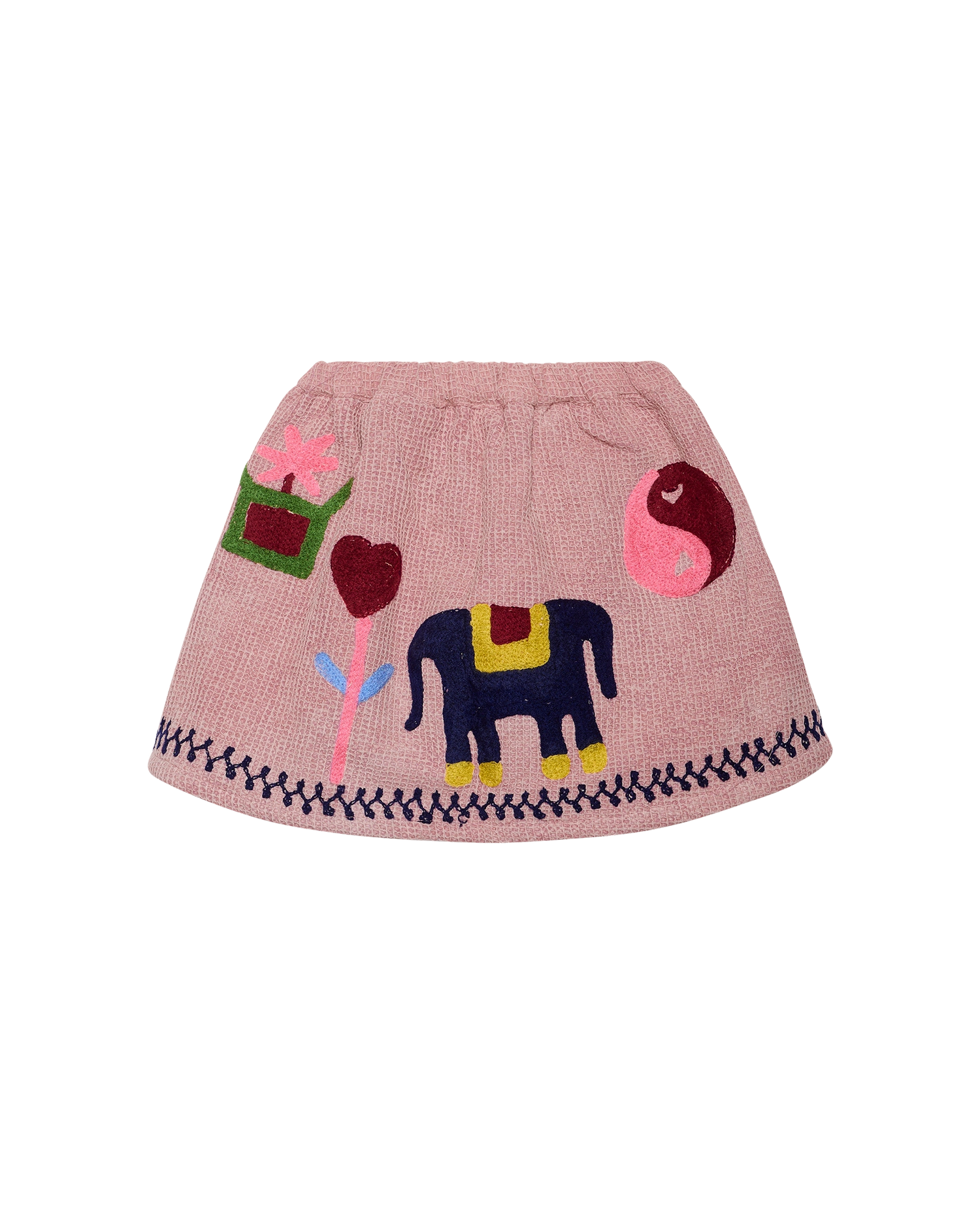 Clio MINI Skirt - Hazel Waffle