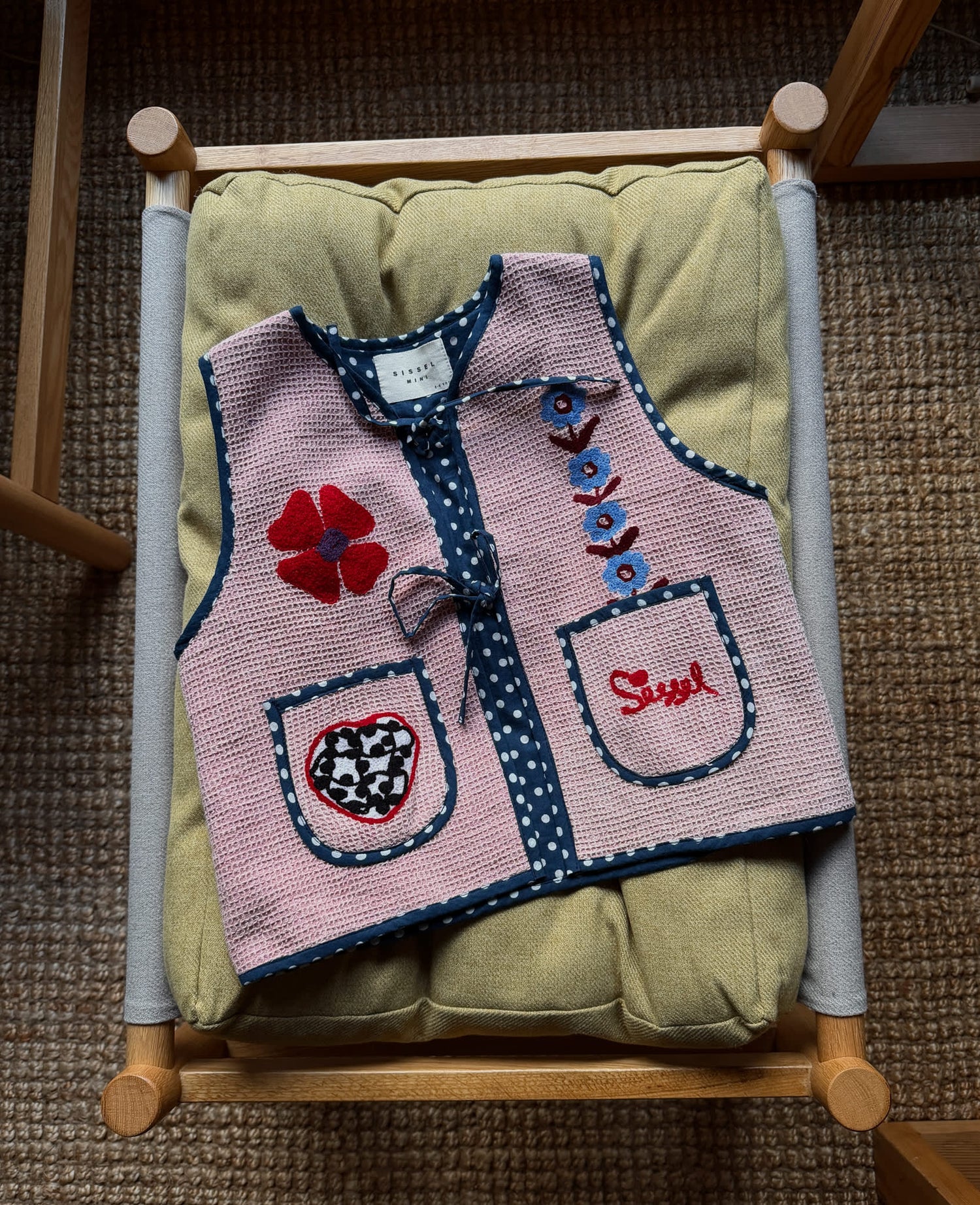 Clio MINI Vest - Rose