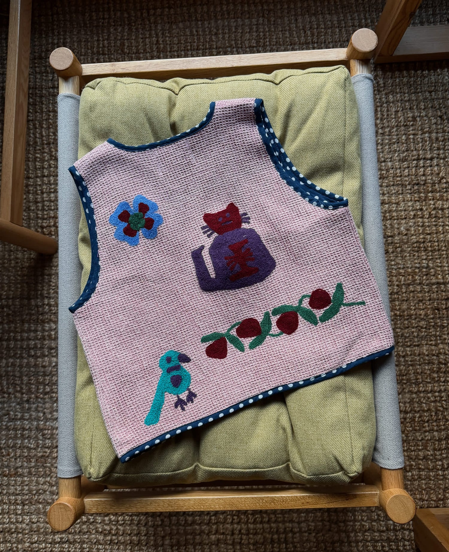 Clio MINI Vest - Rose