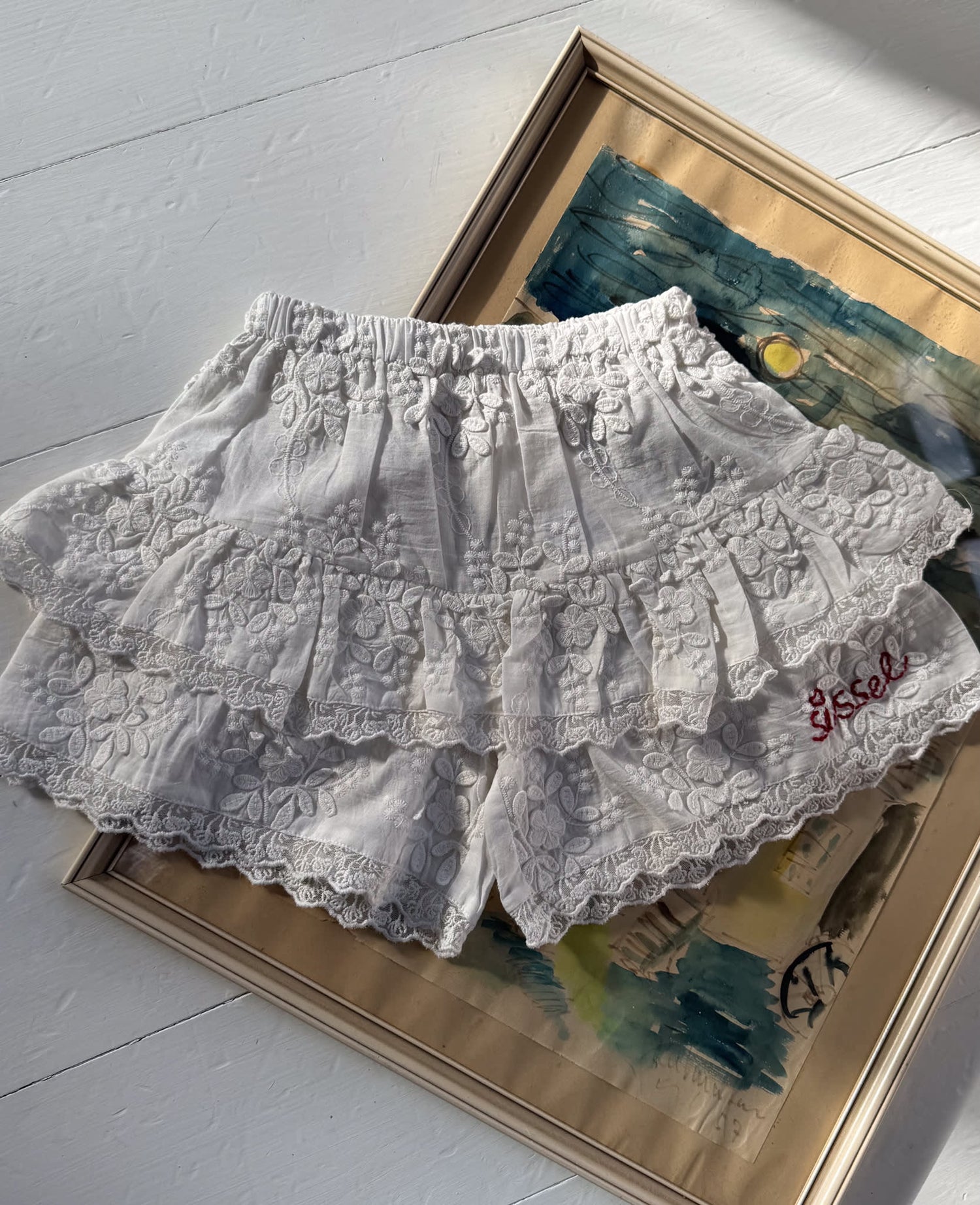 Delphine MINI Shorts - Off White