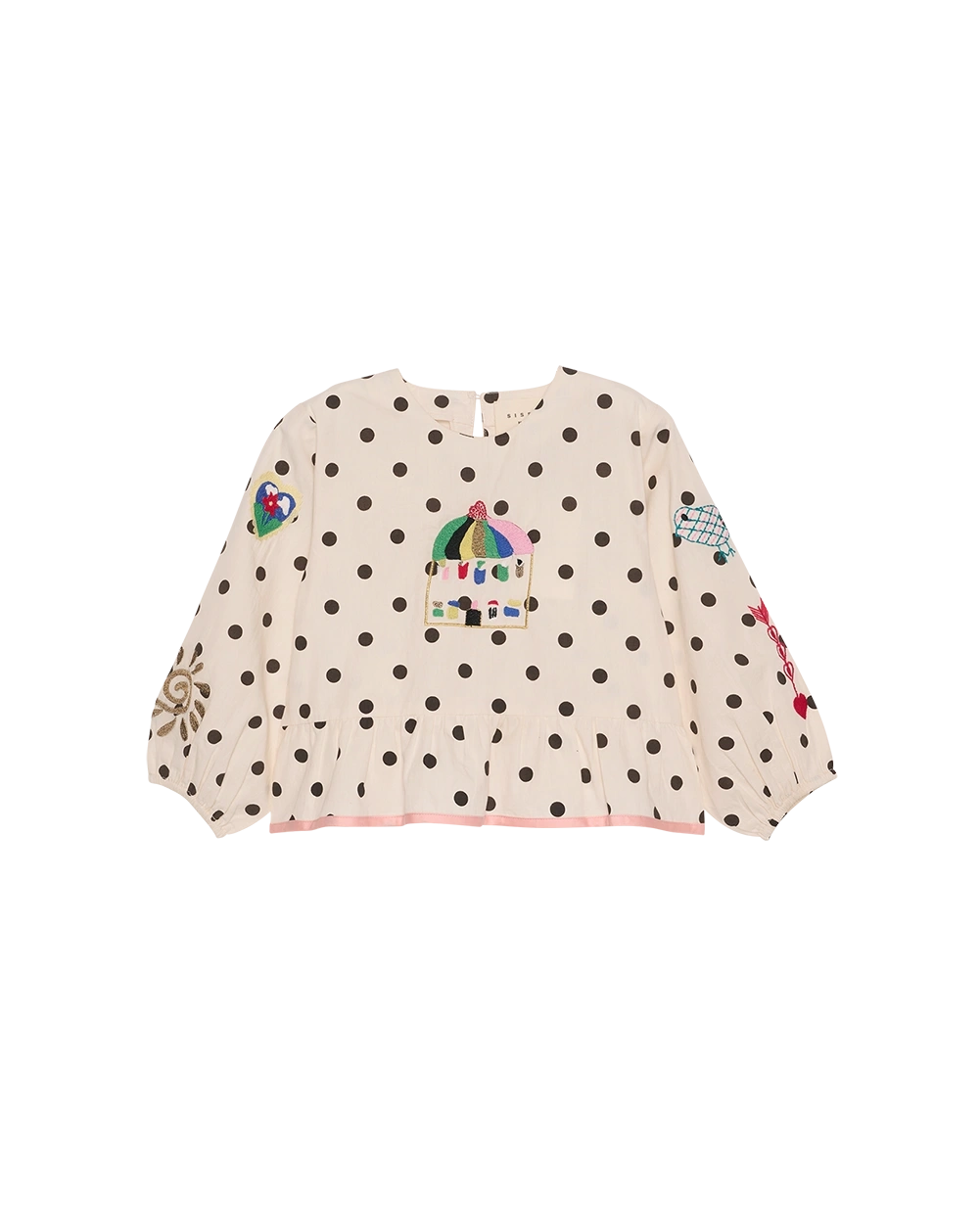Diana MINI Top - Coffee & Cream