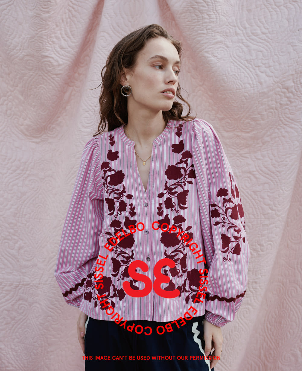 Juliane Shirt - Pink Stripes