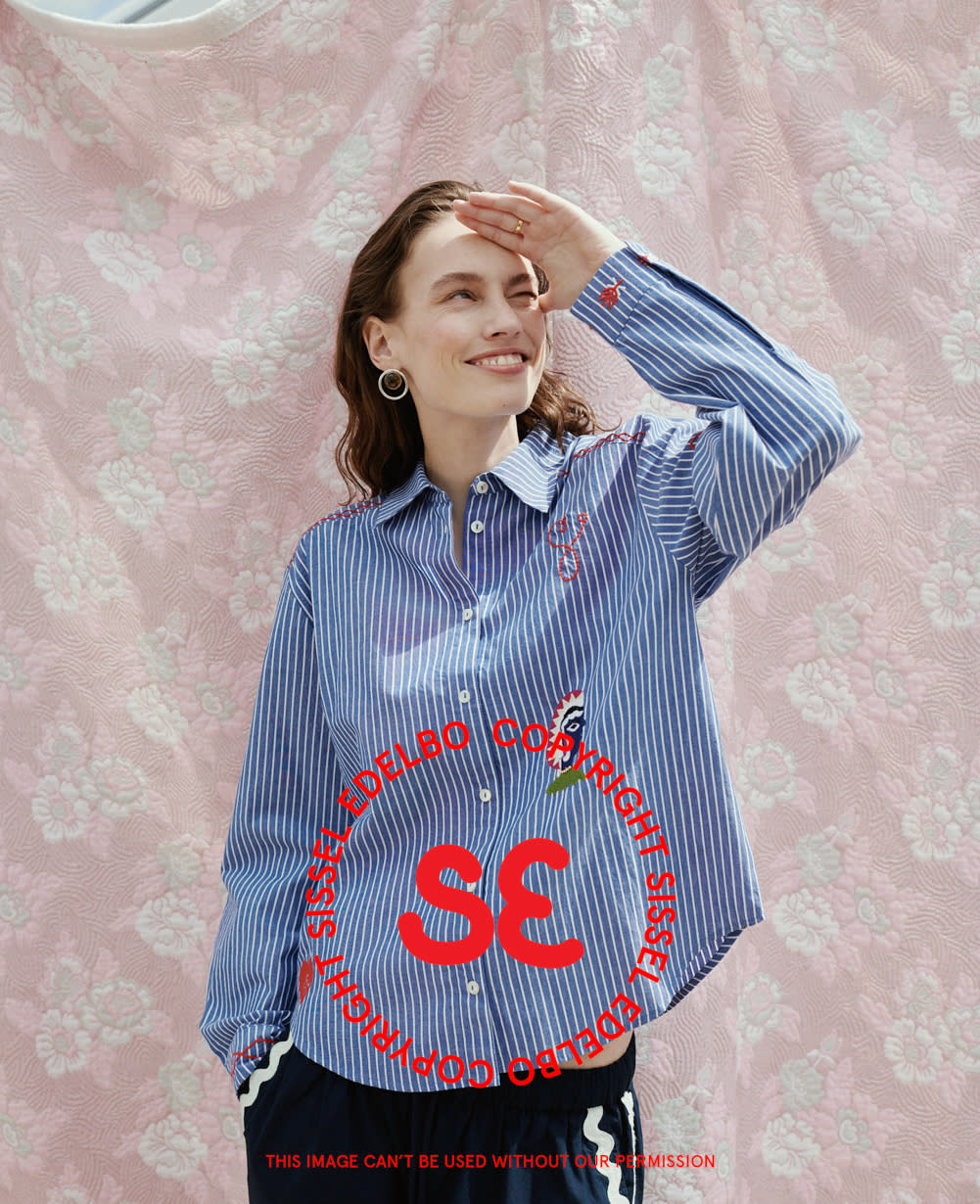 Noa Shirt - Blue Stripes