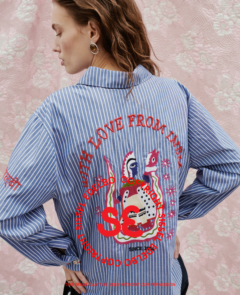 Noa Shirt - Blue Stripes