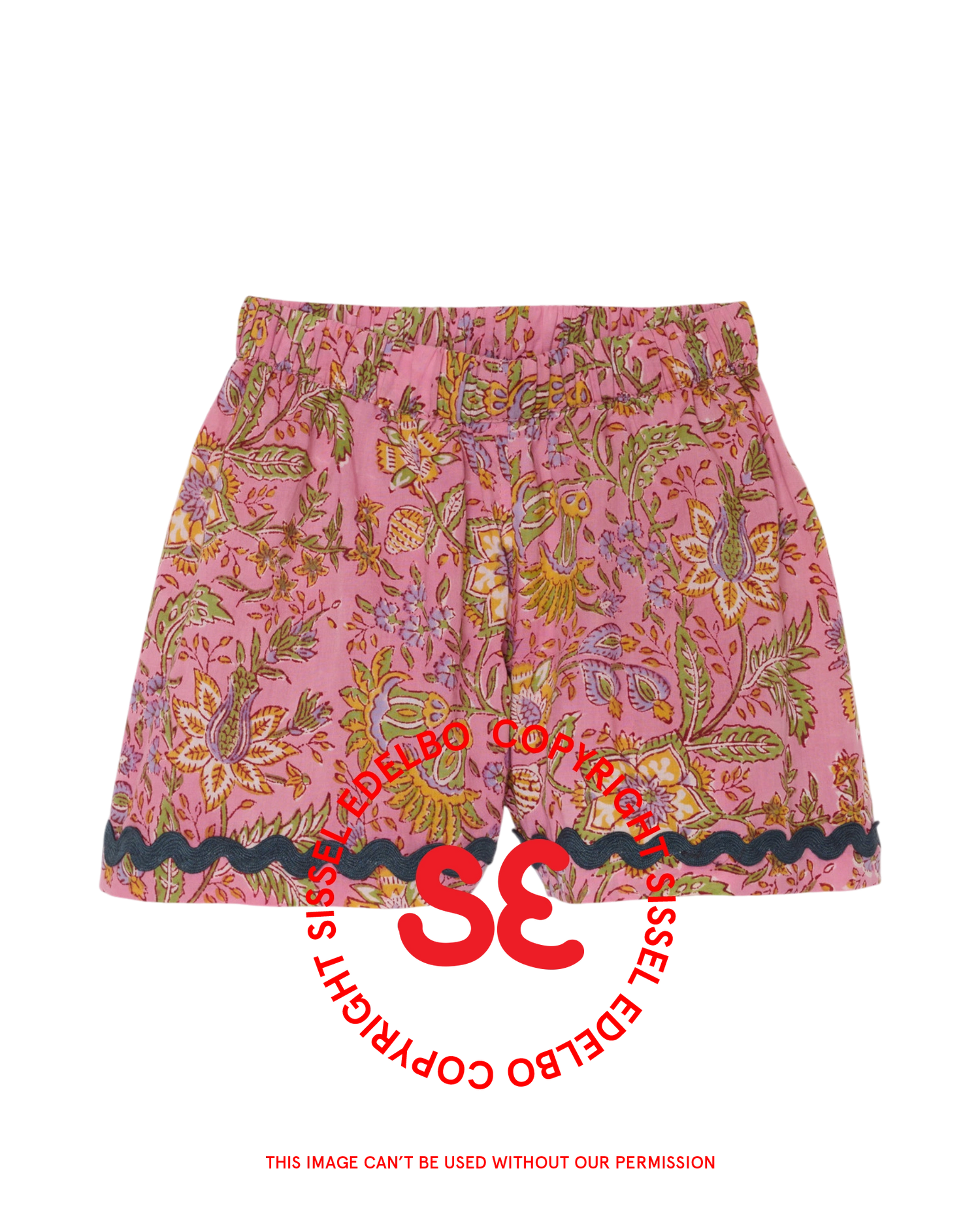 Elisa MINI Shorts - Pink Flower
