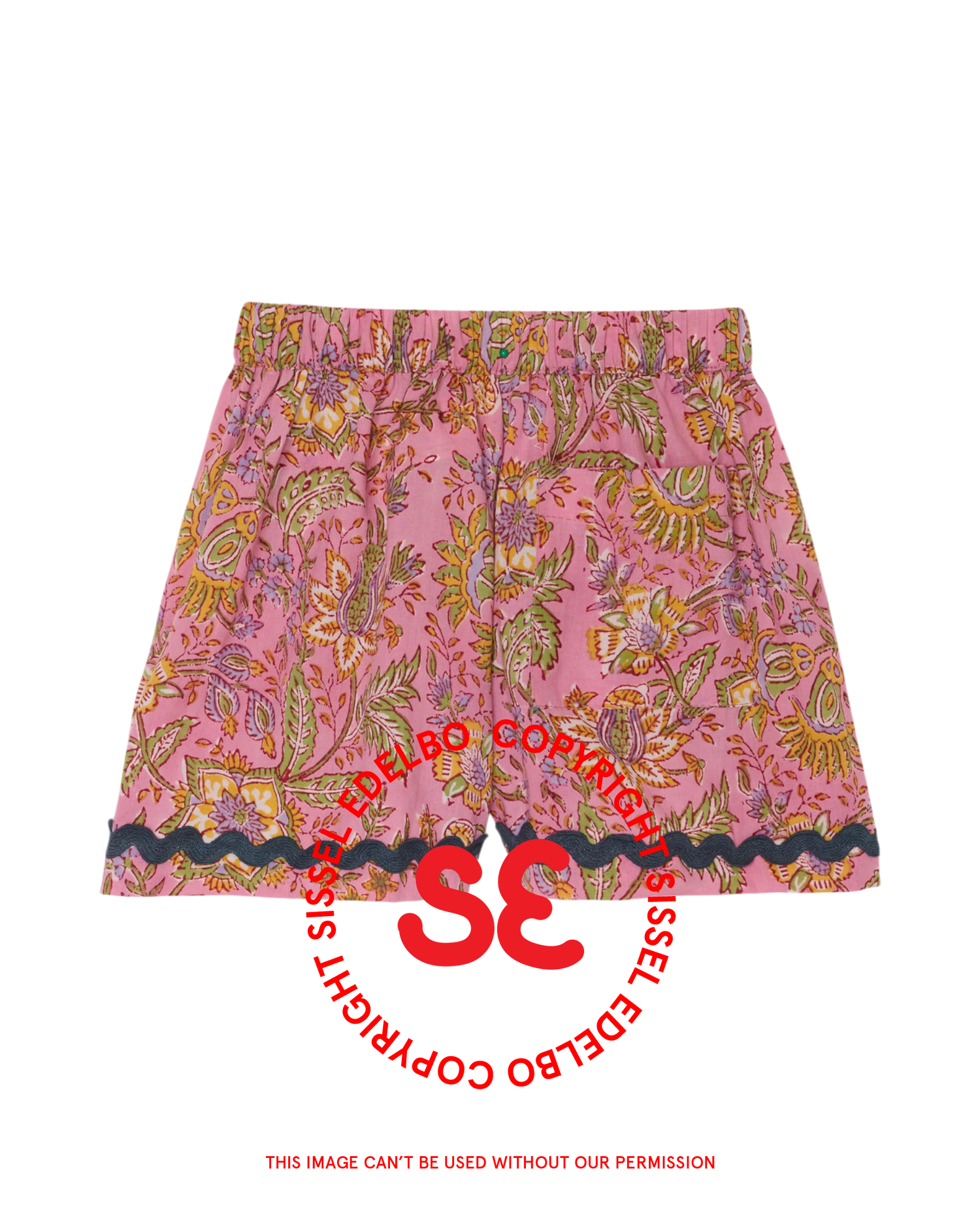 Elisa MINI Shorts - Pink Flower