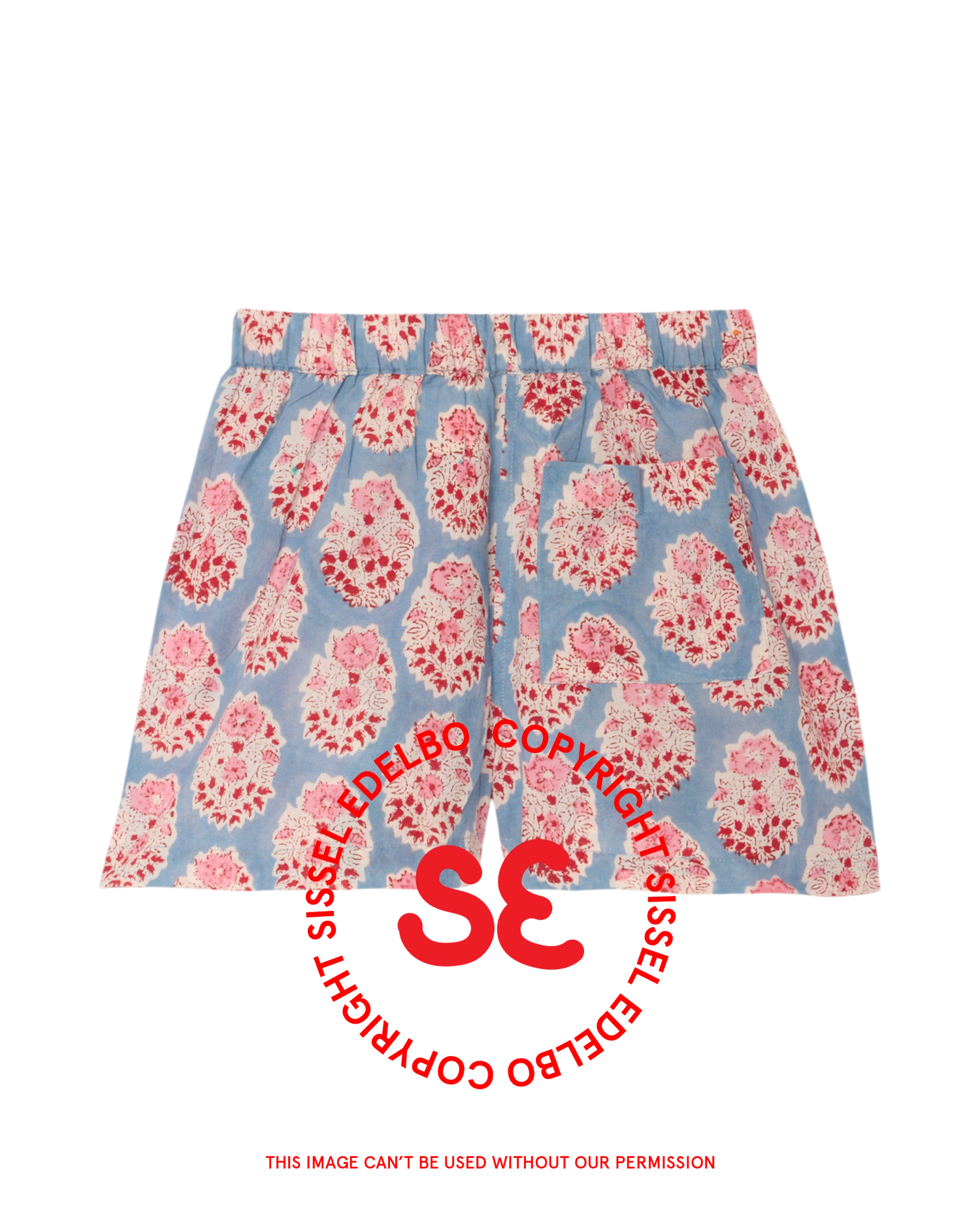 Elisa MINI Shorts - Vintage Blue