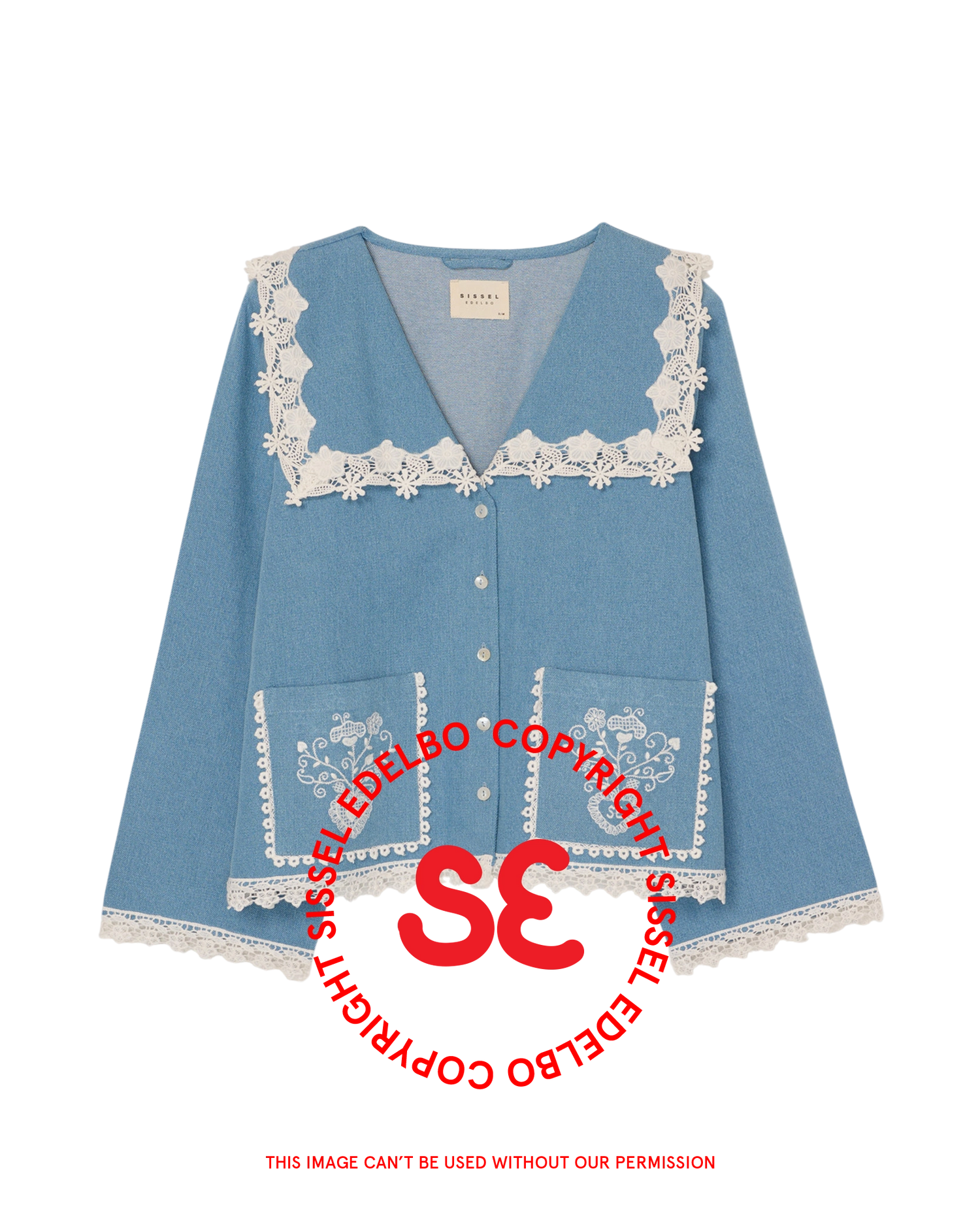 Embla Shirt - Blue Denim