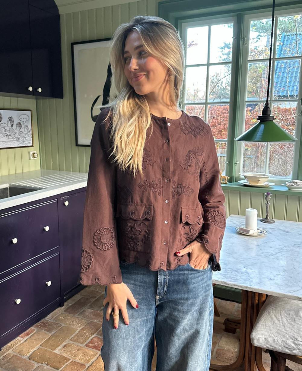 Ester Shirt - Seal Brown