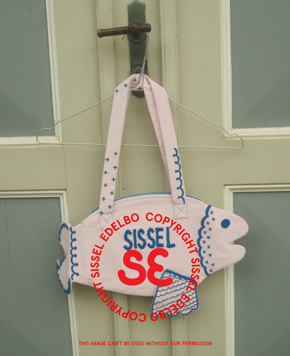 Fish MINI Bag - Light Pink