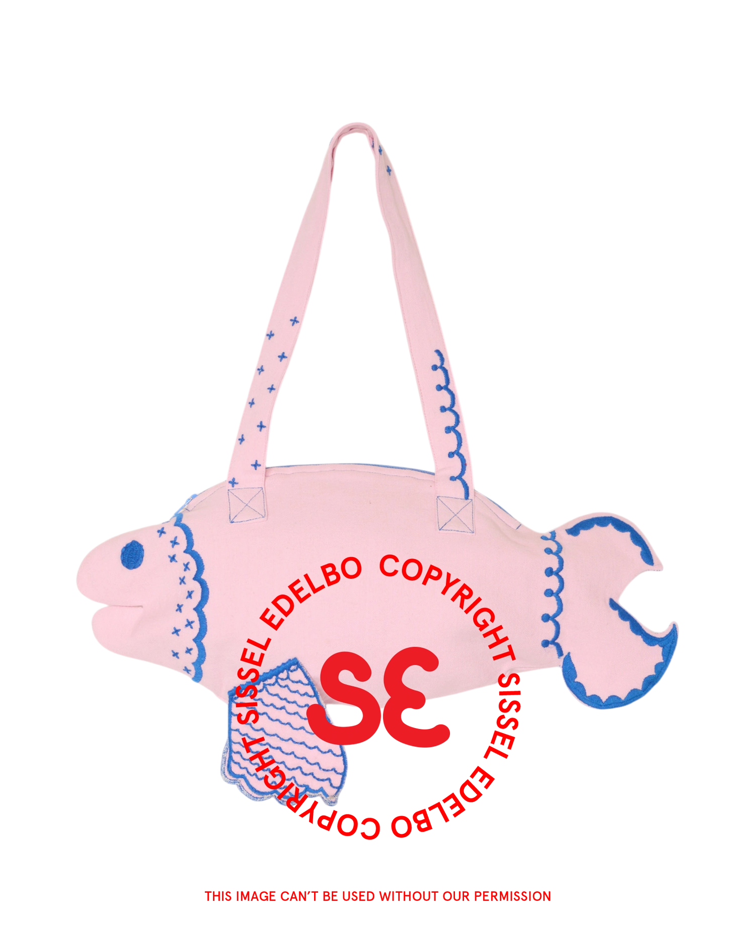 Fish MINI Bag - Light Pink