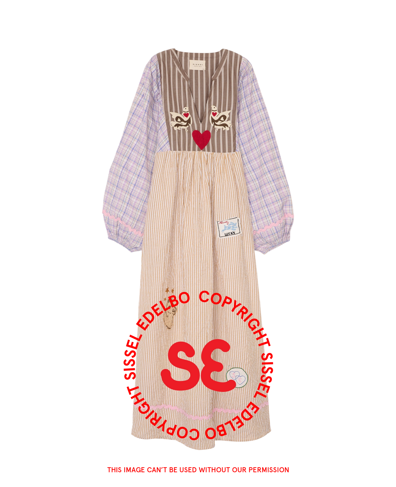 Gaia Dress - Mixed Patch