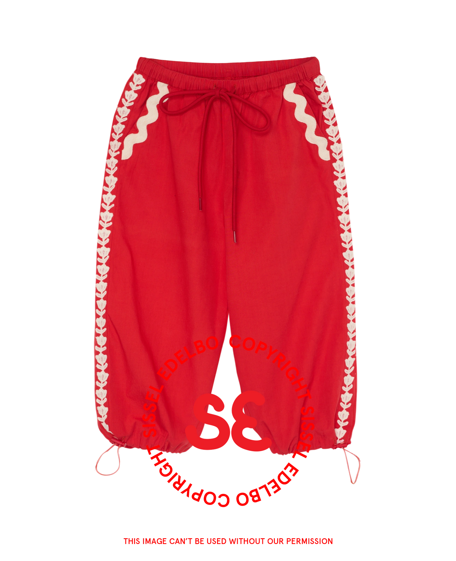 Georgie MINI Pants - Red