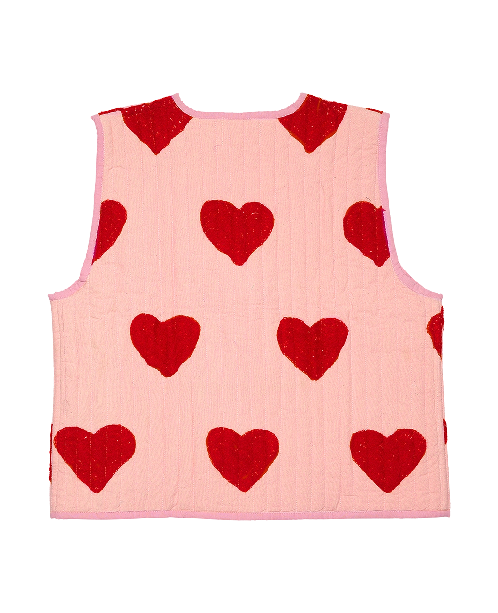 Honey Vest - Coral
