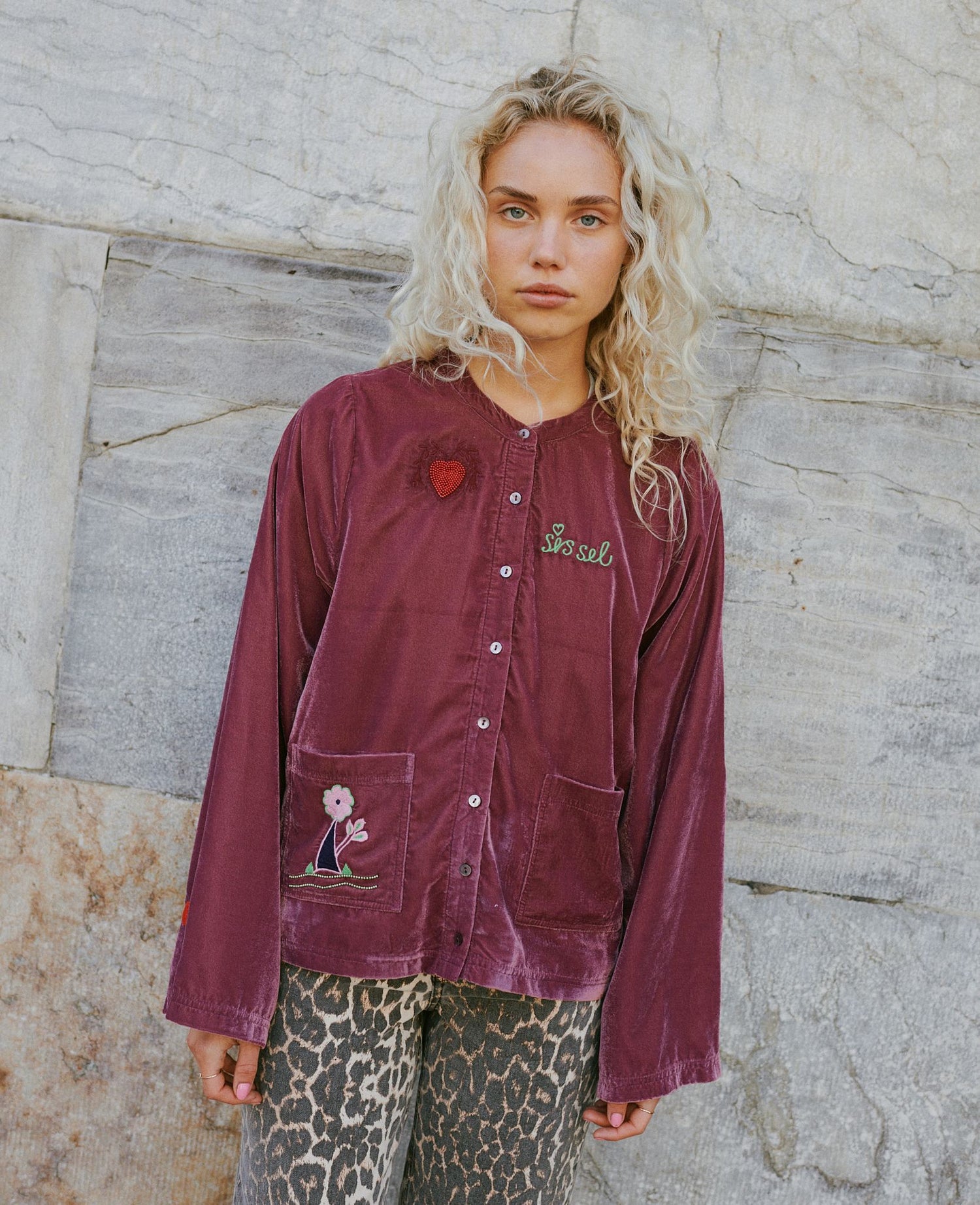 Hope Shirt - Old Rose