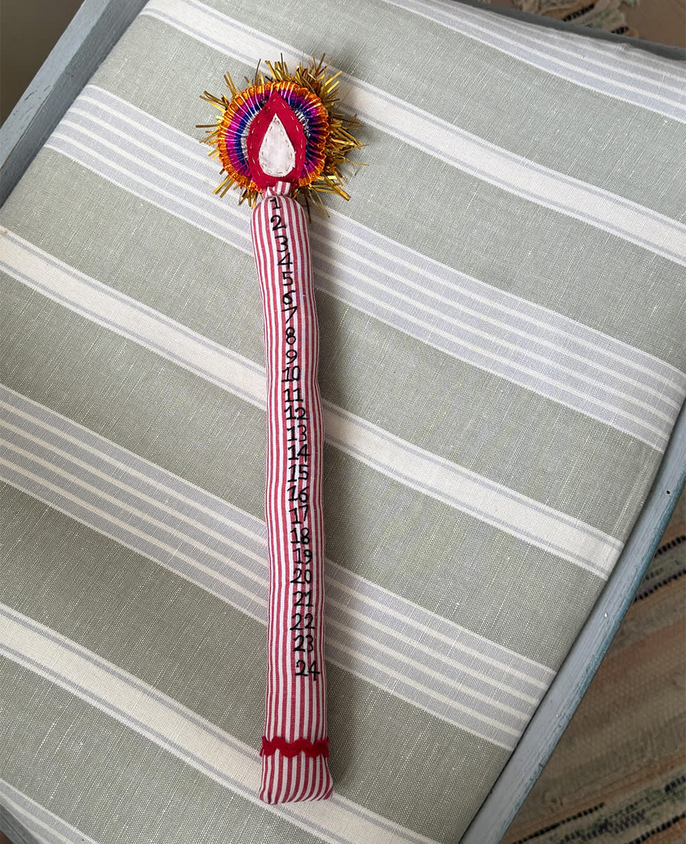 Calendar Light - Candy Stripes