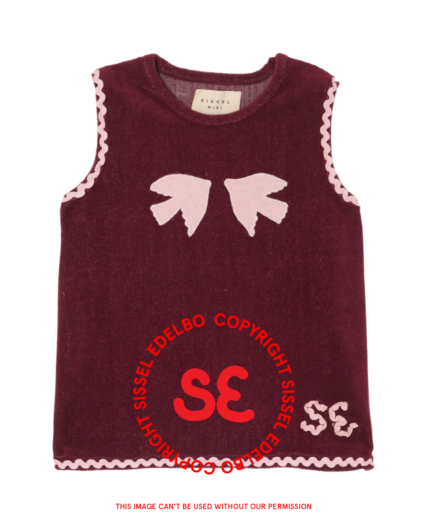 Jules MINI Top - Burgundy