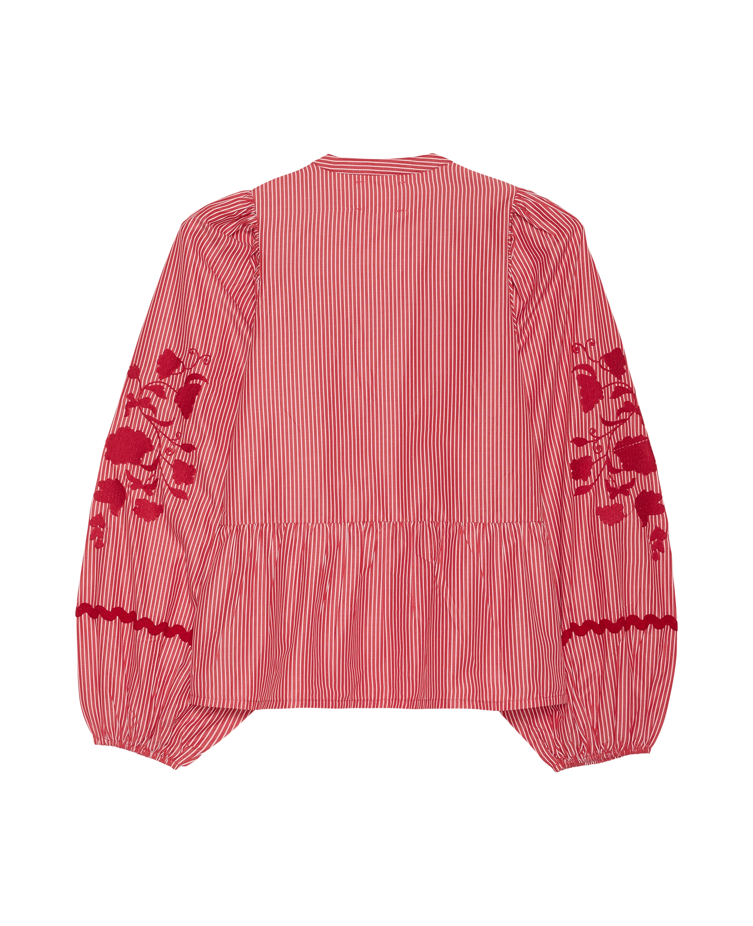 Juliane Top - Red Stripes