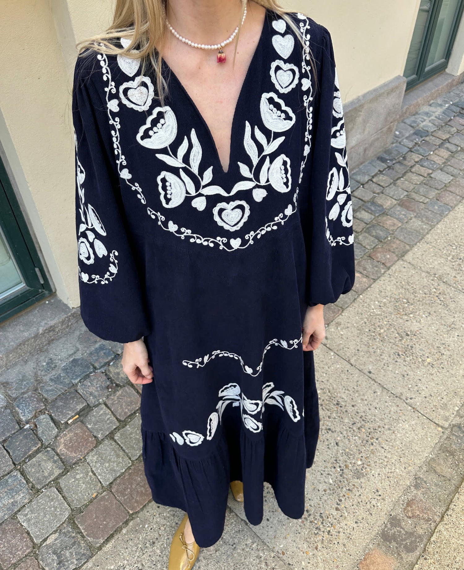 Kamma Dress - Navy