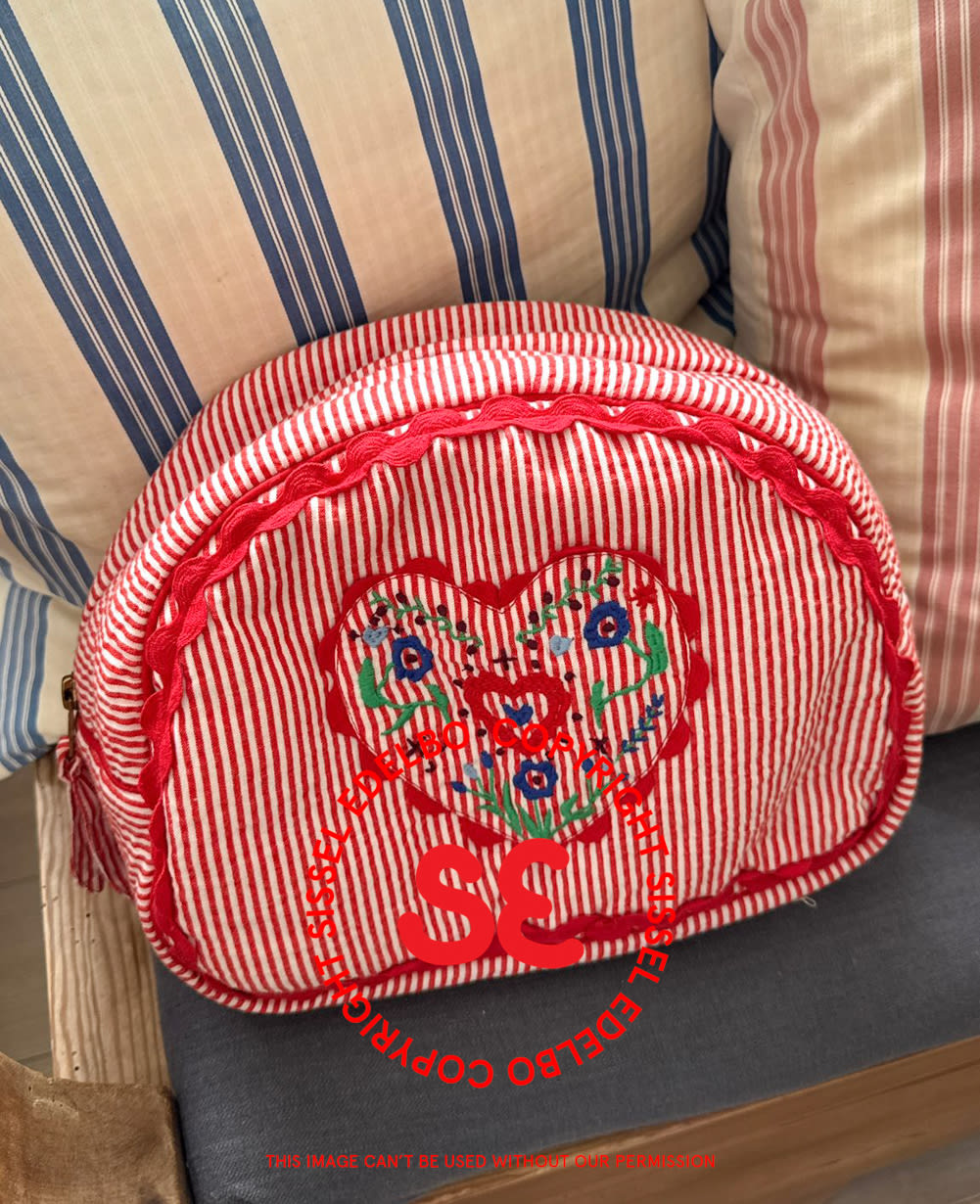 Karla Washbag - Dusty Stripes