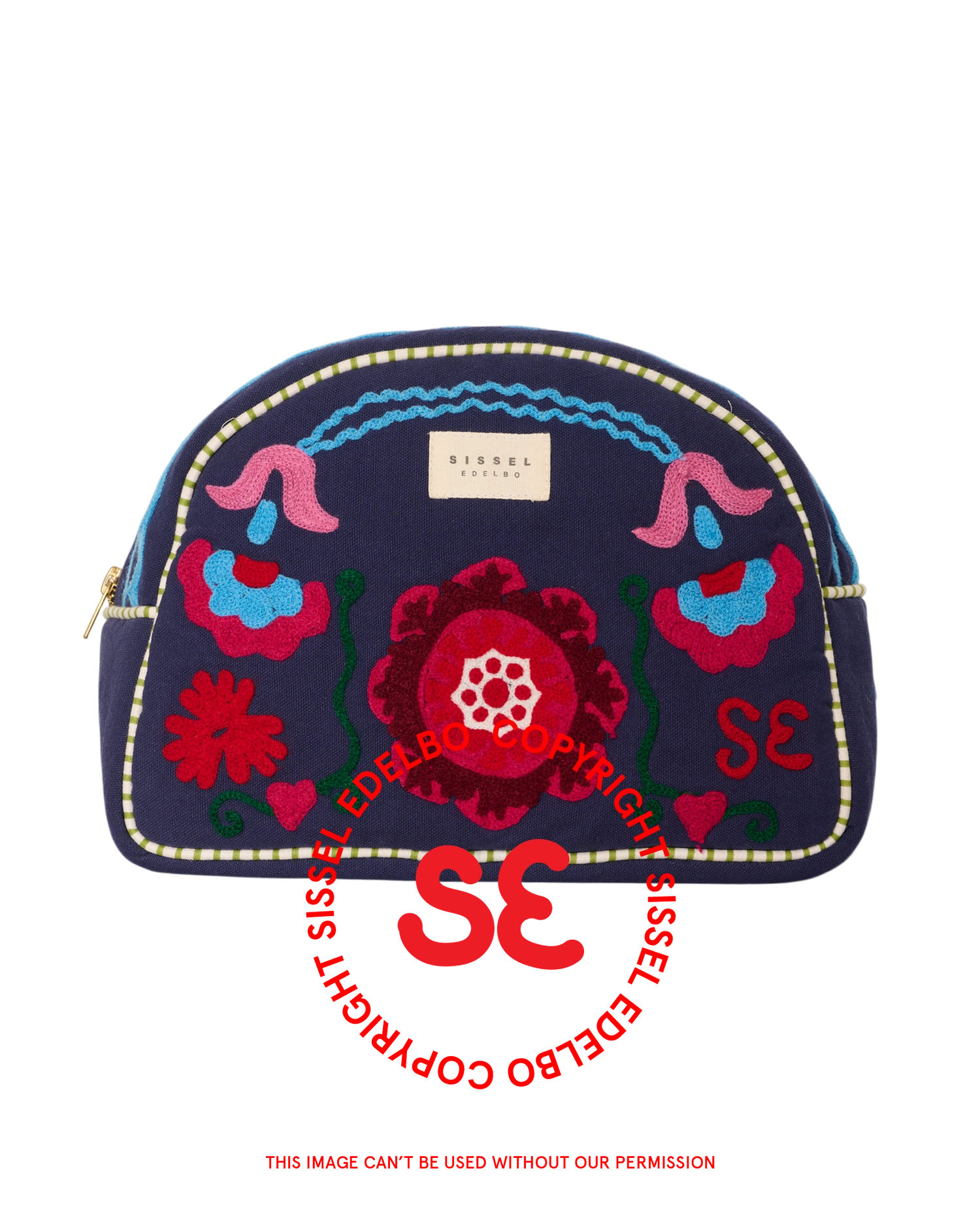 Karla Washbag - Navy Botanic